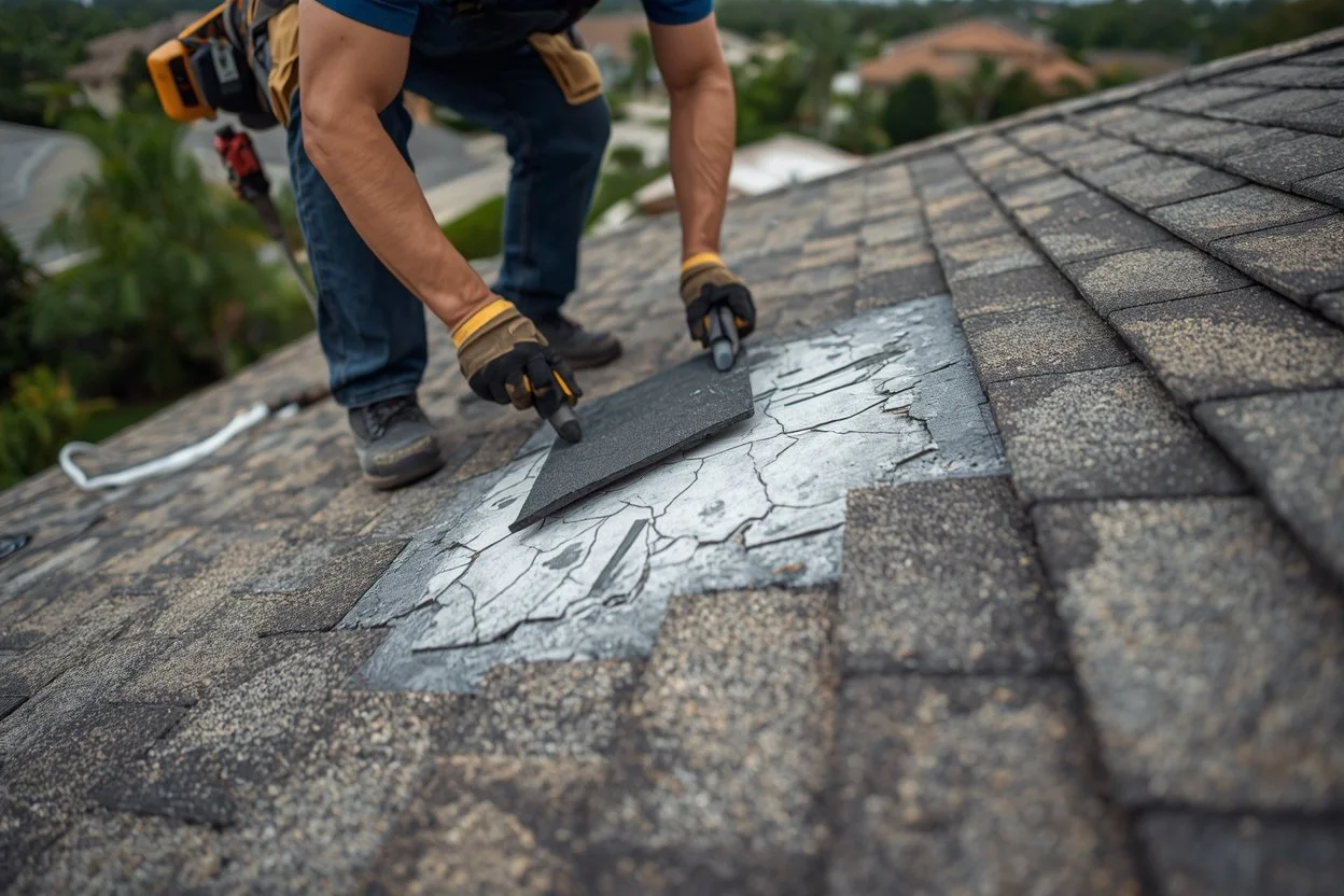 Damaged Asphalt Shingle Repair for Lasting Roof Protection