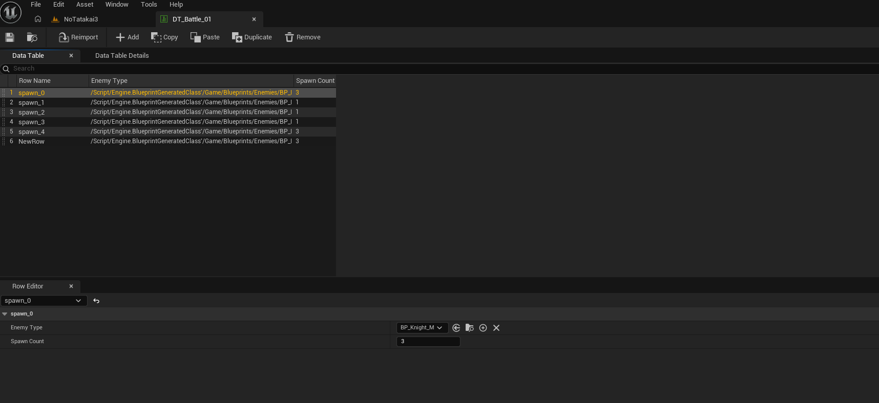 Enemy waves are controlled through a struct and data table which I edit through excel. 