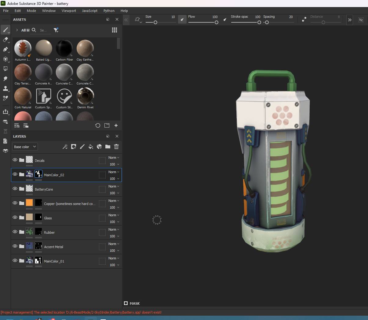 This model honestly ended up with too much detail but it's what I used to teach the rest of the art team.