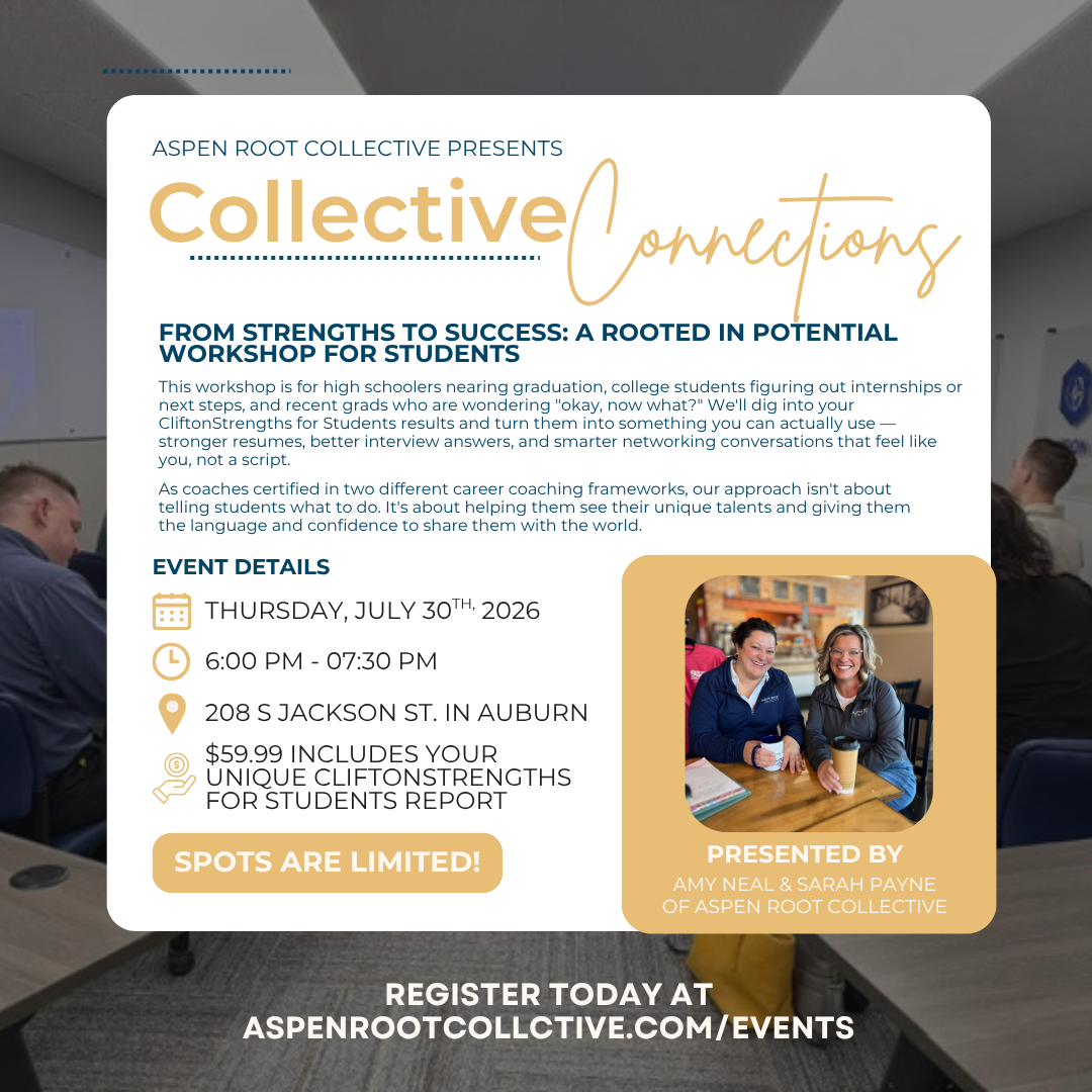 From Strengths to Success: Rooted in Potential Workshop for Students