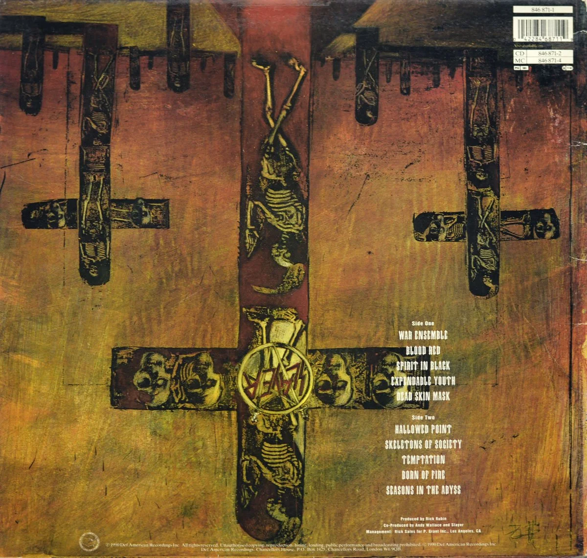 Slayer - Seasons In The Abyss — Realms Of Rock vinyl records