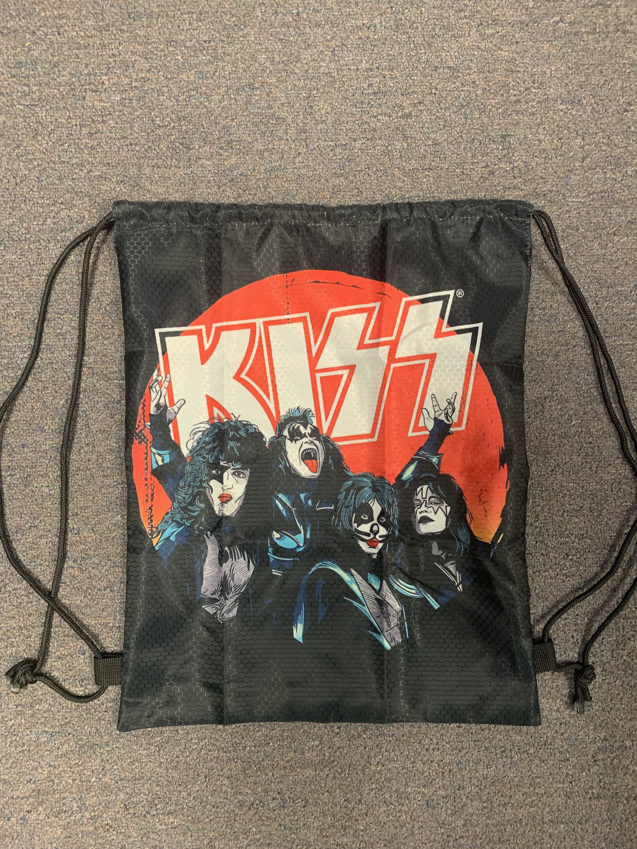 Kiss - Drawstring Backpack