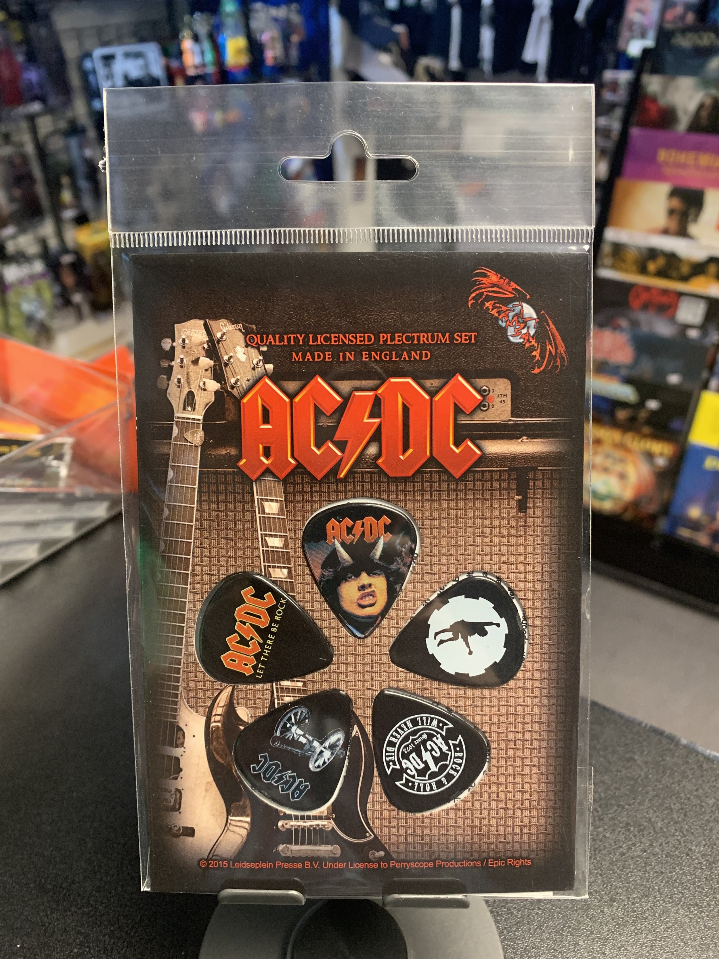 AC/DC- Guitar Pick Set