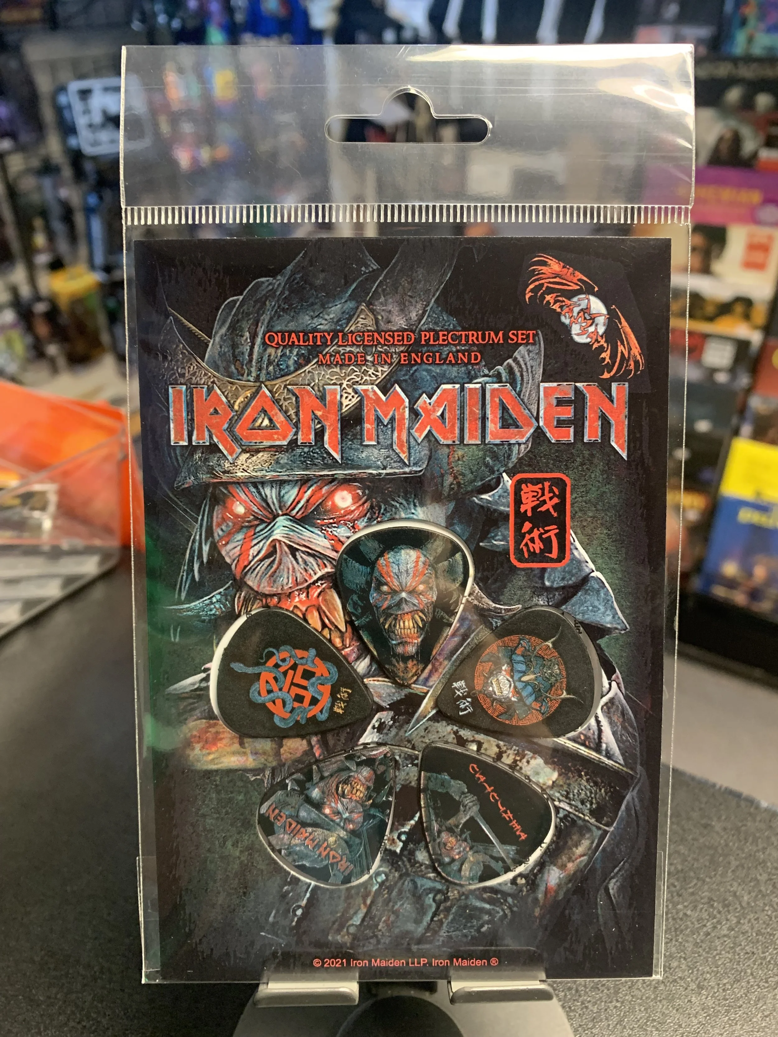 Iron Maiden - Senjutsu - Guitar Pick Set