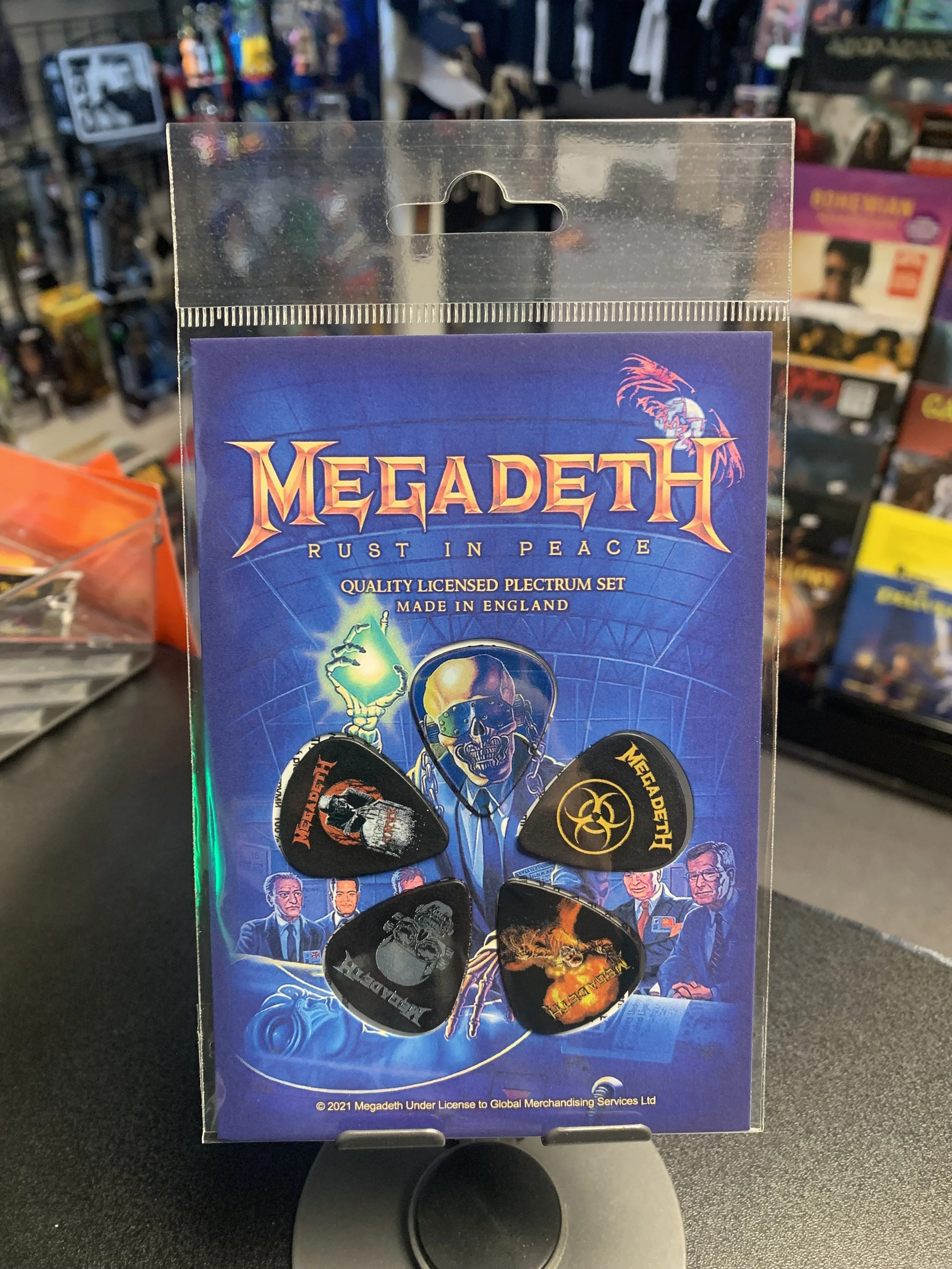 Megadeth - Guitar Pick Set