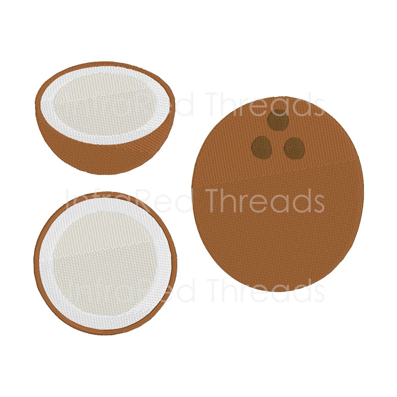 Coconuts - Embroidery Design