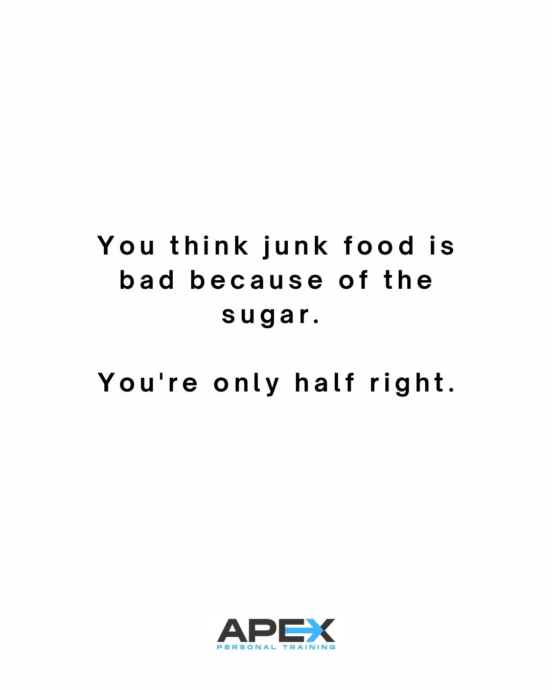 Everyone loves to blame sugar.

Meanwhile, the fat in that donut is quietly getting away with everything. 👀

The goal isn't to fear food&mdash;it's to understand it. When you know how your body processes different nutrients, making better choices be