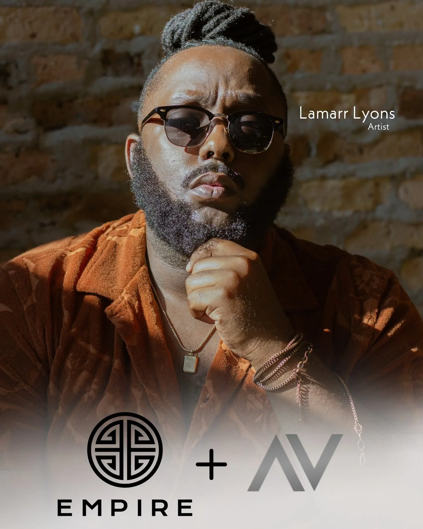 It is with great pleasure &amp; an extreme honor to announce our newest addition to the @avehreinc x @empire family‼️😱🔥 We are thrilled to be working with you, Lamarr! Not only are you one of the most incredible vocalist ever, but you&rsquo;ve got 