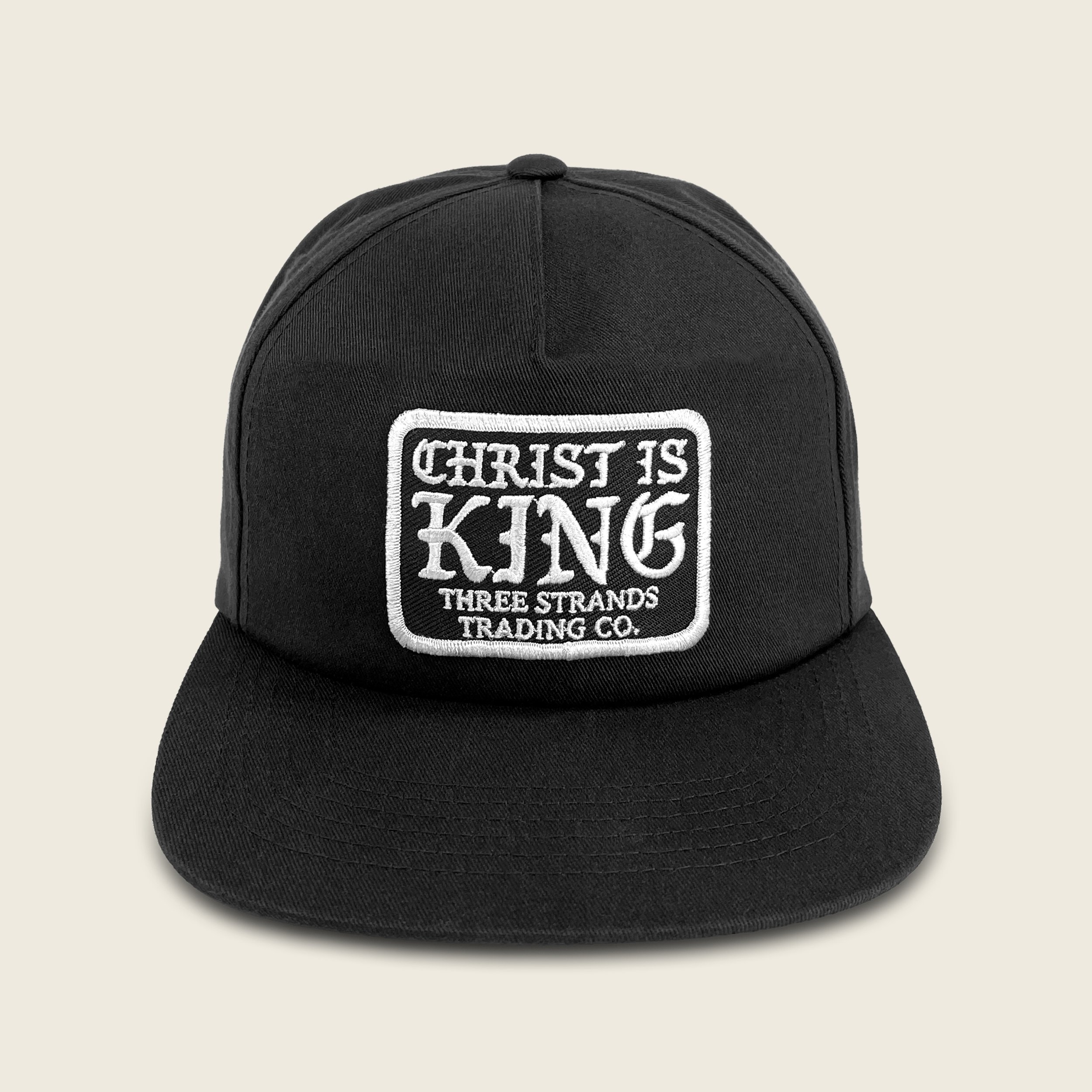 Christ is King Cap - Black