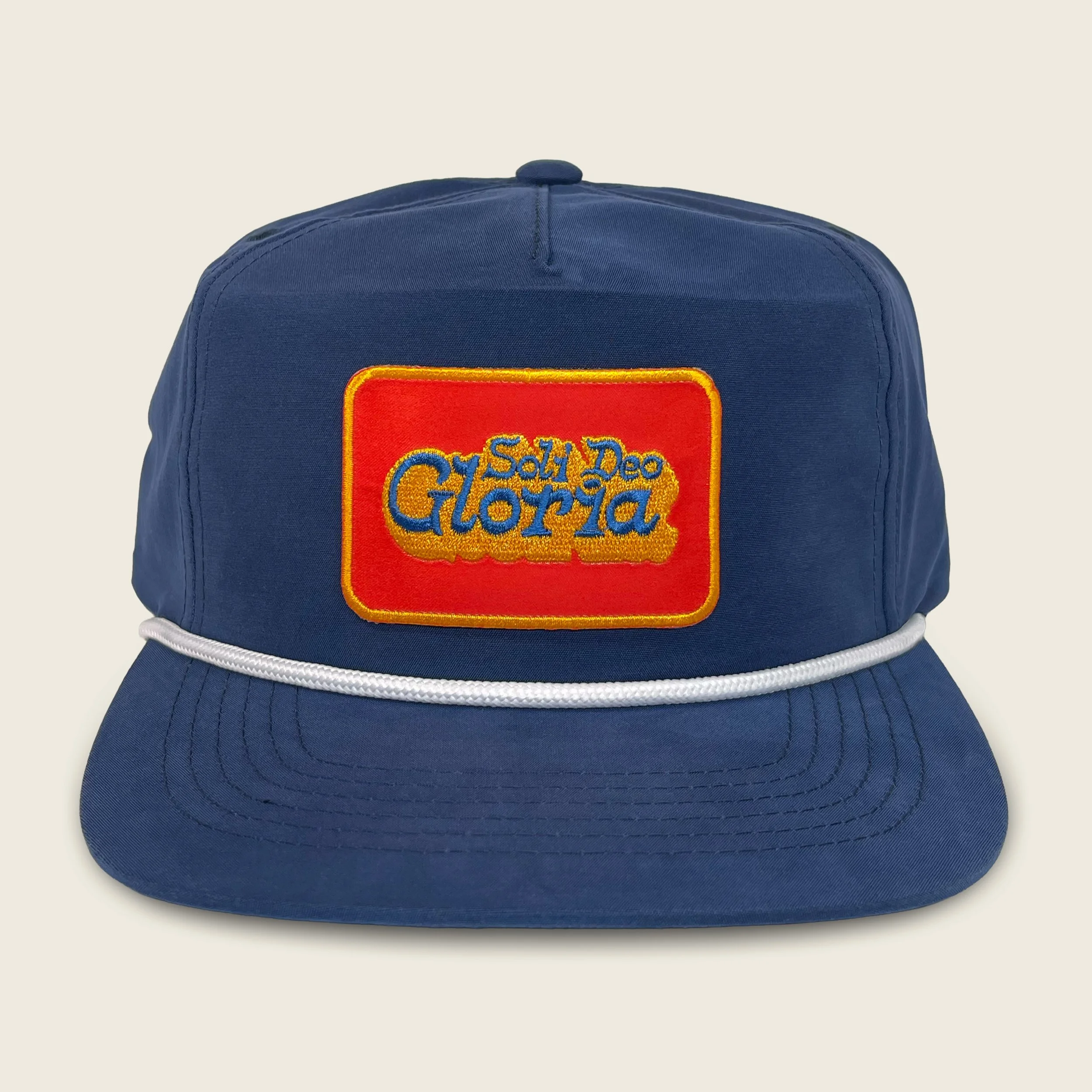 Soli Deo Gloria Groovy Cap - Navy