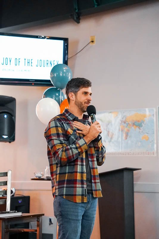 Celebrating the Launch of Joy of the Journey by Andrew Chalmers