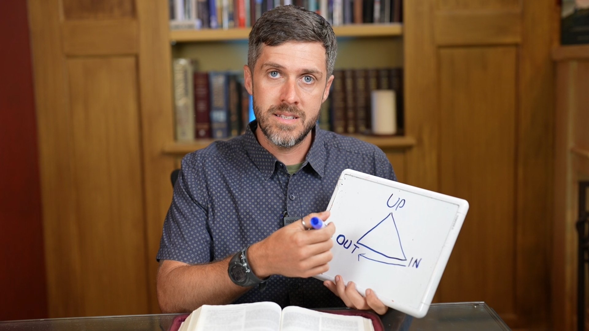 The Up, In, Out Triangle: A Simple Way to Follow the Example of Jesus