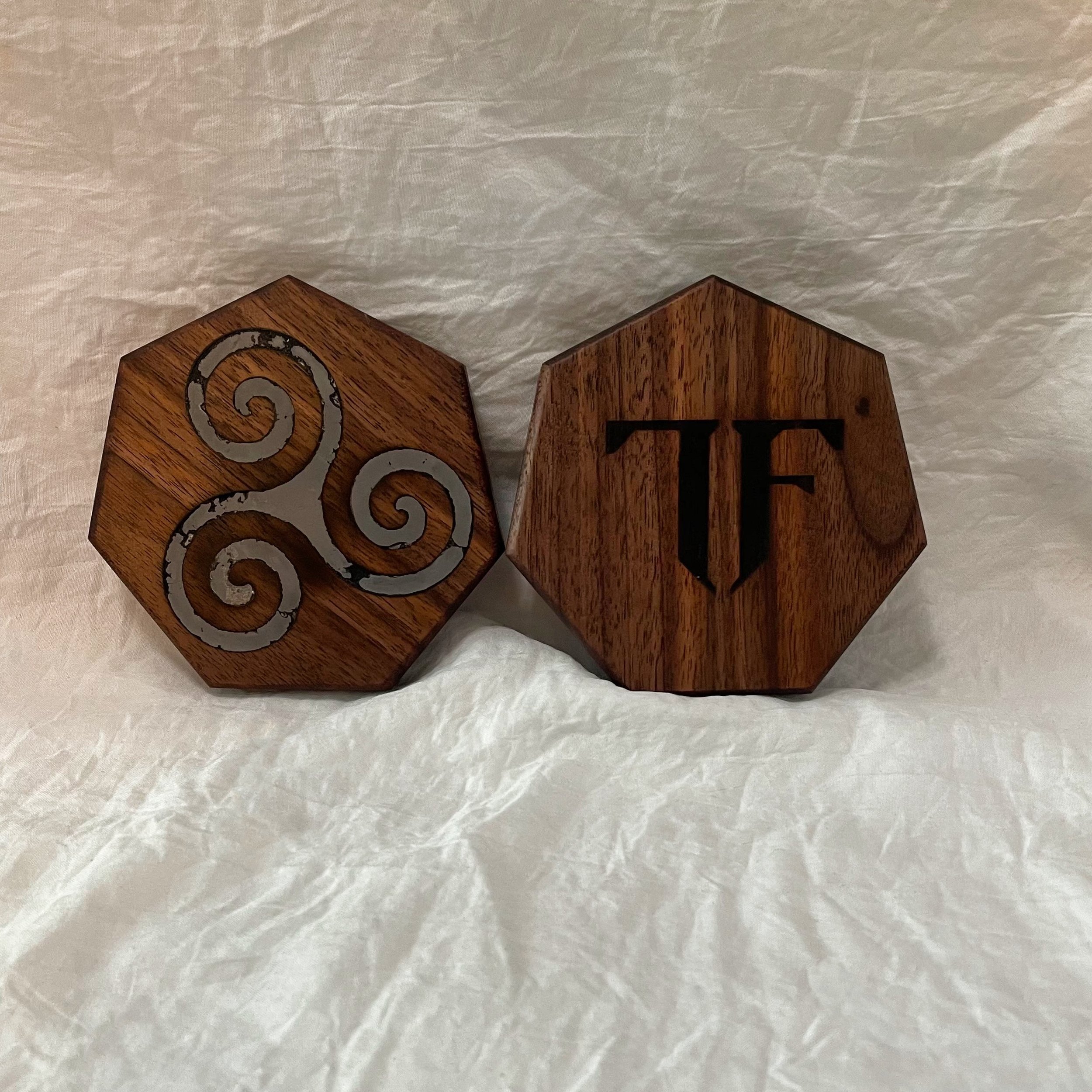 pewter inlay dnd dice box black walnute carved celtic loot.jpeg