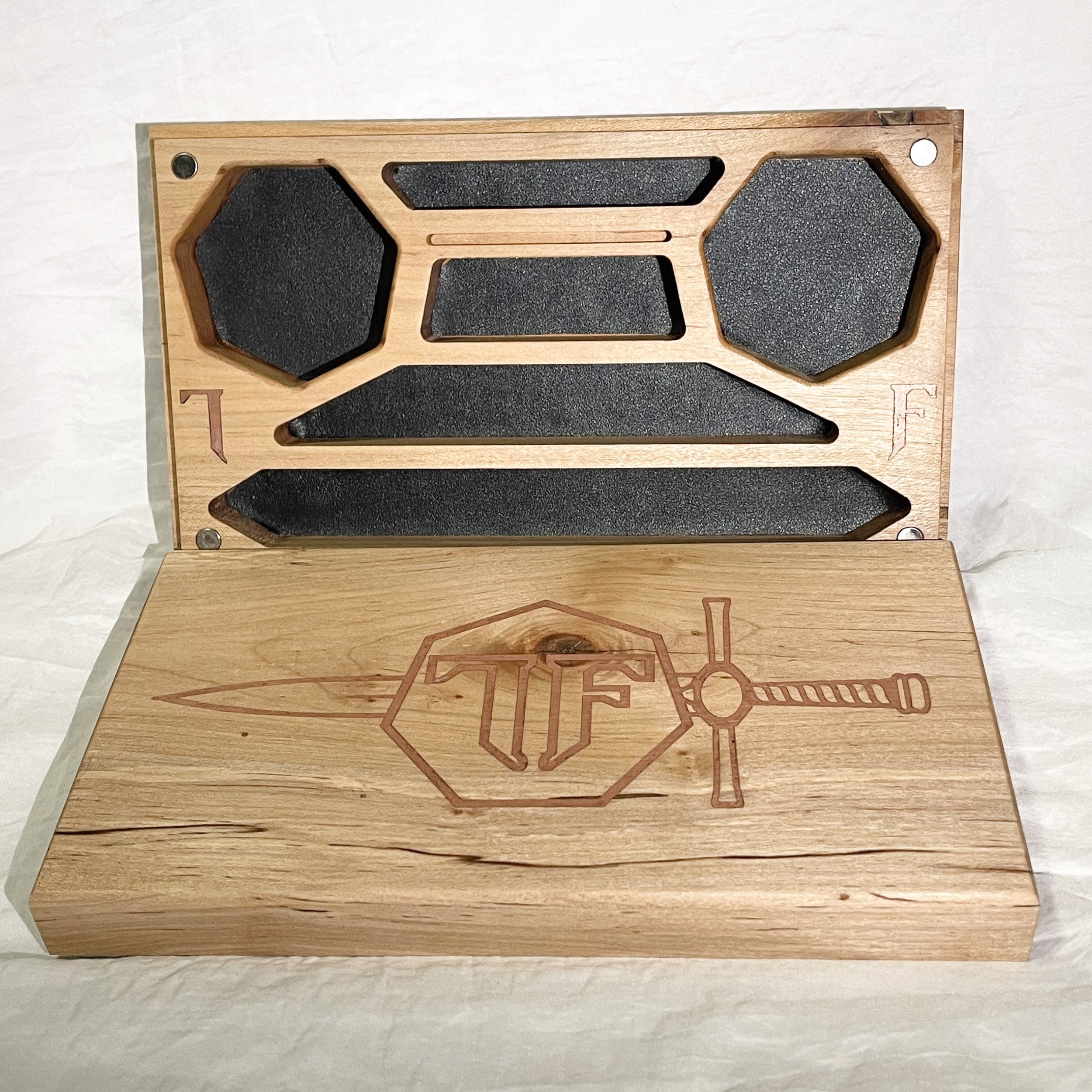 large dice case spalted maple vegan leather lined copper inlay.jpeg