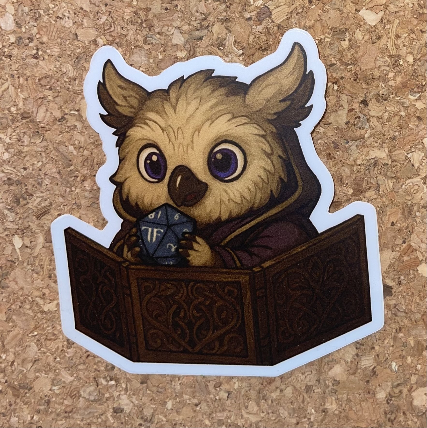 Owlbear Dungeon Master Sticker