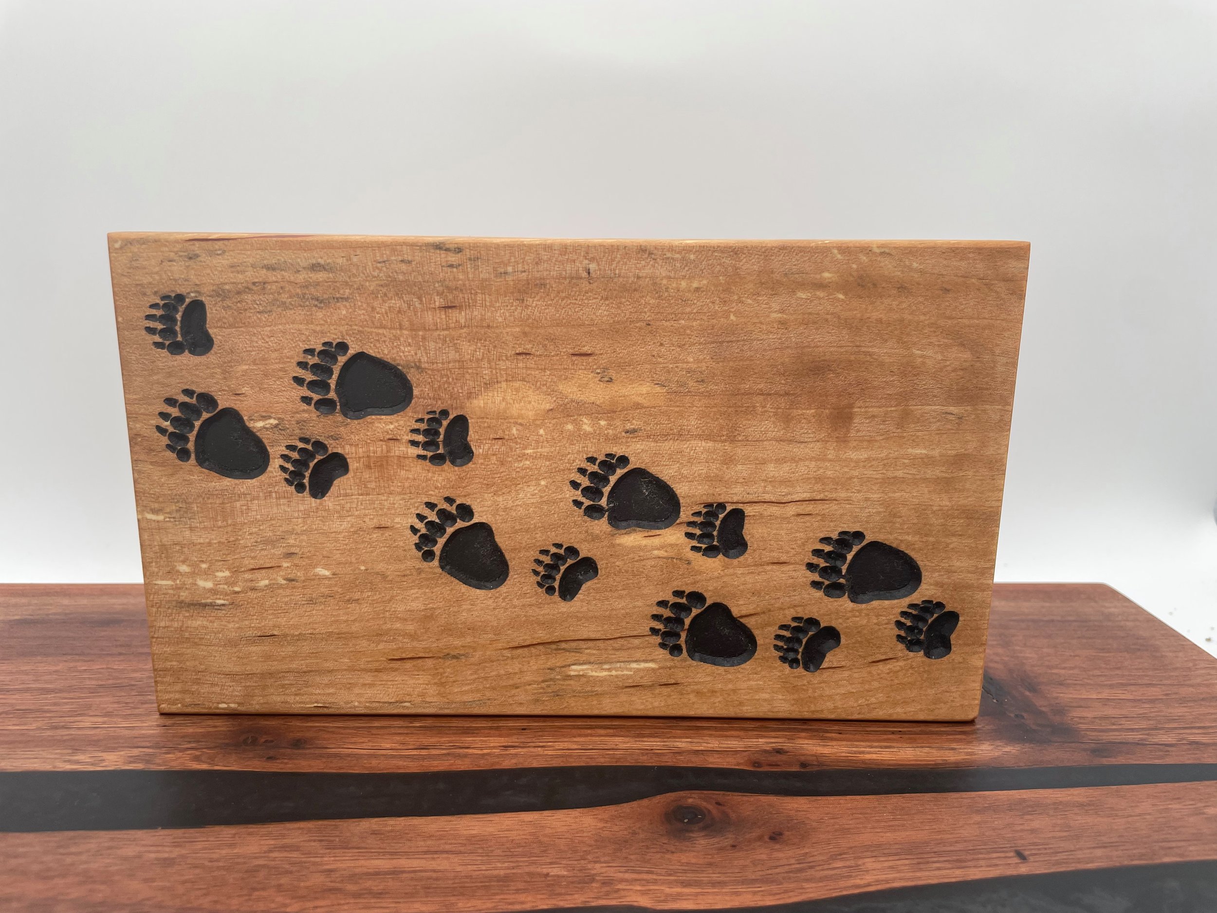 black cherry carved bear prints dice case dnd.jpeg