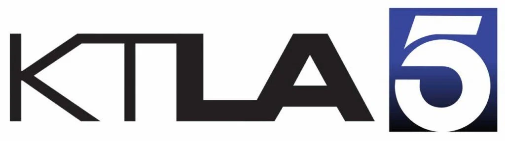 KLA5 logo with black letters and a stylized number five in blue and white.