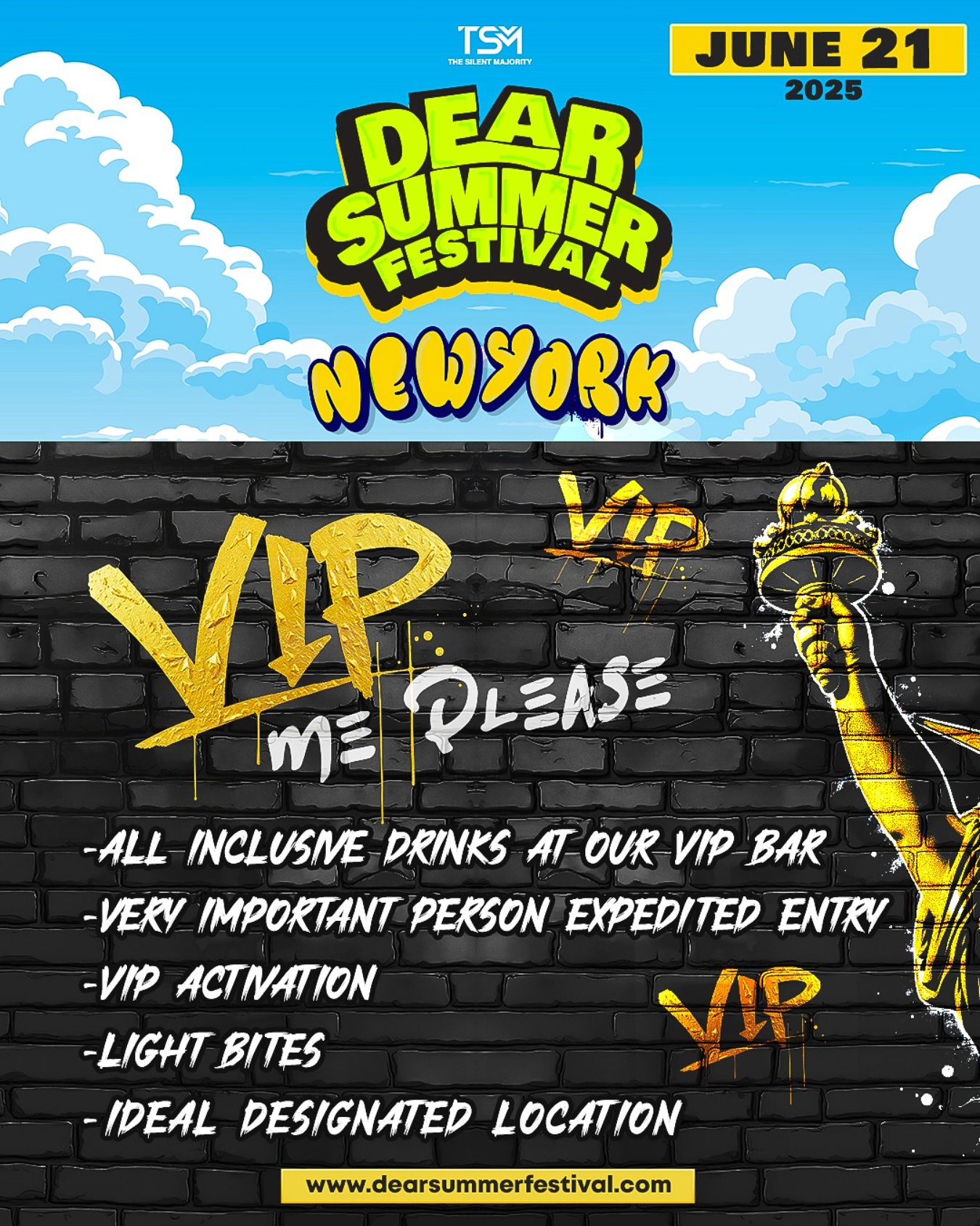 VIP Me Please🥂‼️
MOOD: When you see me acting up in VIP just mind ya Business 🥳
We’ll Be Seeing You Real Soon ✌🏾🚀🚀
Tickets & Info: DearSummerFestival.com
#dearsummerfestival #SummerVibes #HBCU #nycevents
