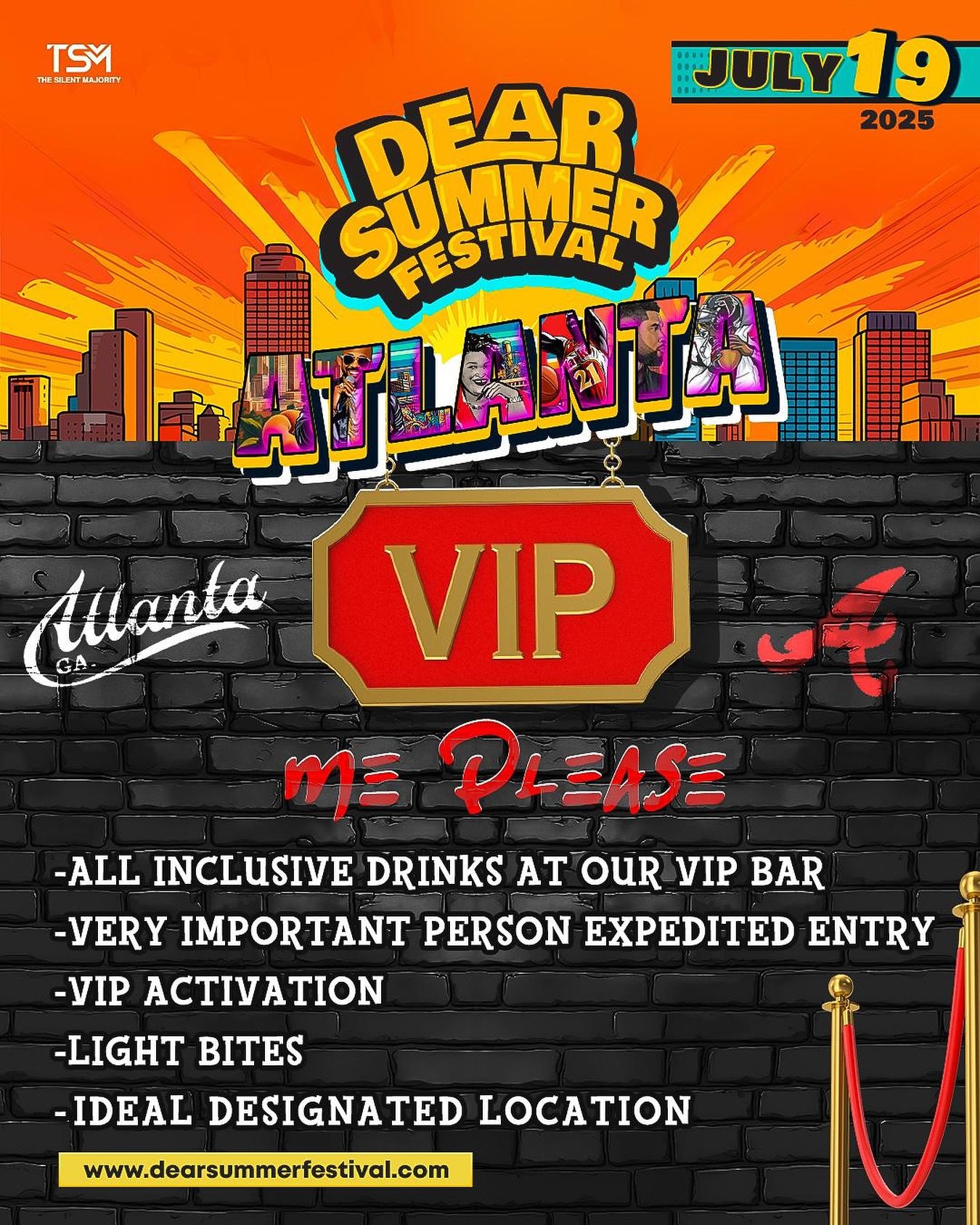 VIP Me Please🥂🥃💥
LIMITED AMOUNT OF VIP TIXS ‼️
GRAB THOSE TIXS AND MEET US THERE🥳
We’ll Be Seeing You Real Soon ✌🏾🚀🚀
Tickets & Info: DearSummerFestival.com
#dearsummerfestival #SummerVibes #HBCU