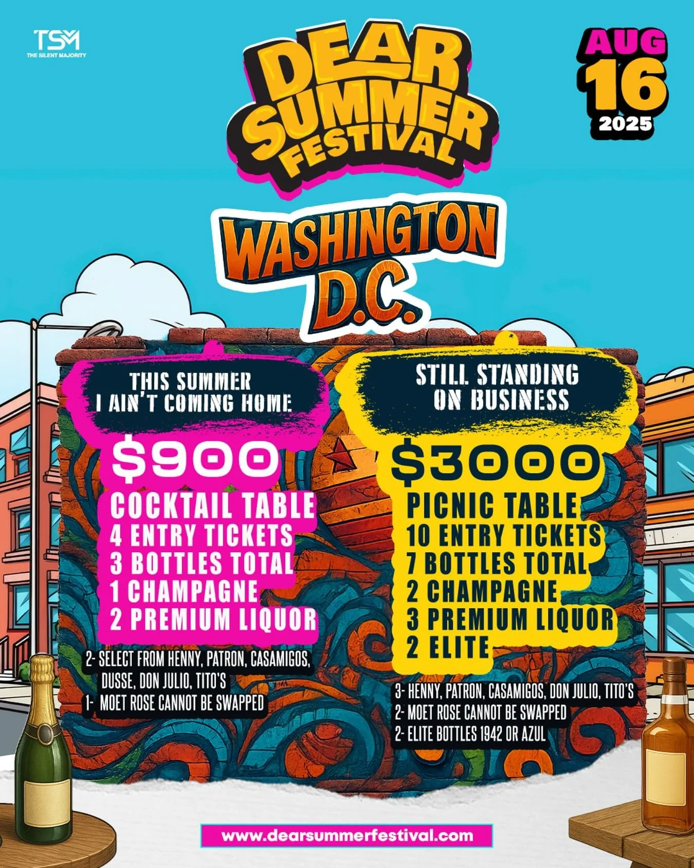 Only A Few Left ‼️
Both Our “Standin On Business” Table Packages and “This Summer I Ain’t Comin Home” Hi-Tops Are Almost Sold Out 😮‍💨🔥
If You Been Waiting To Grab Yours, Consider This Your Final Call 🗣️
Don&rs