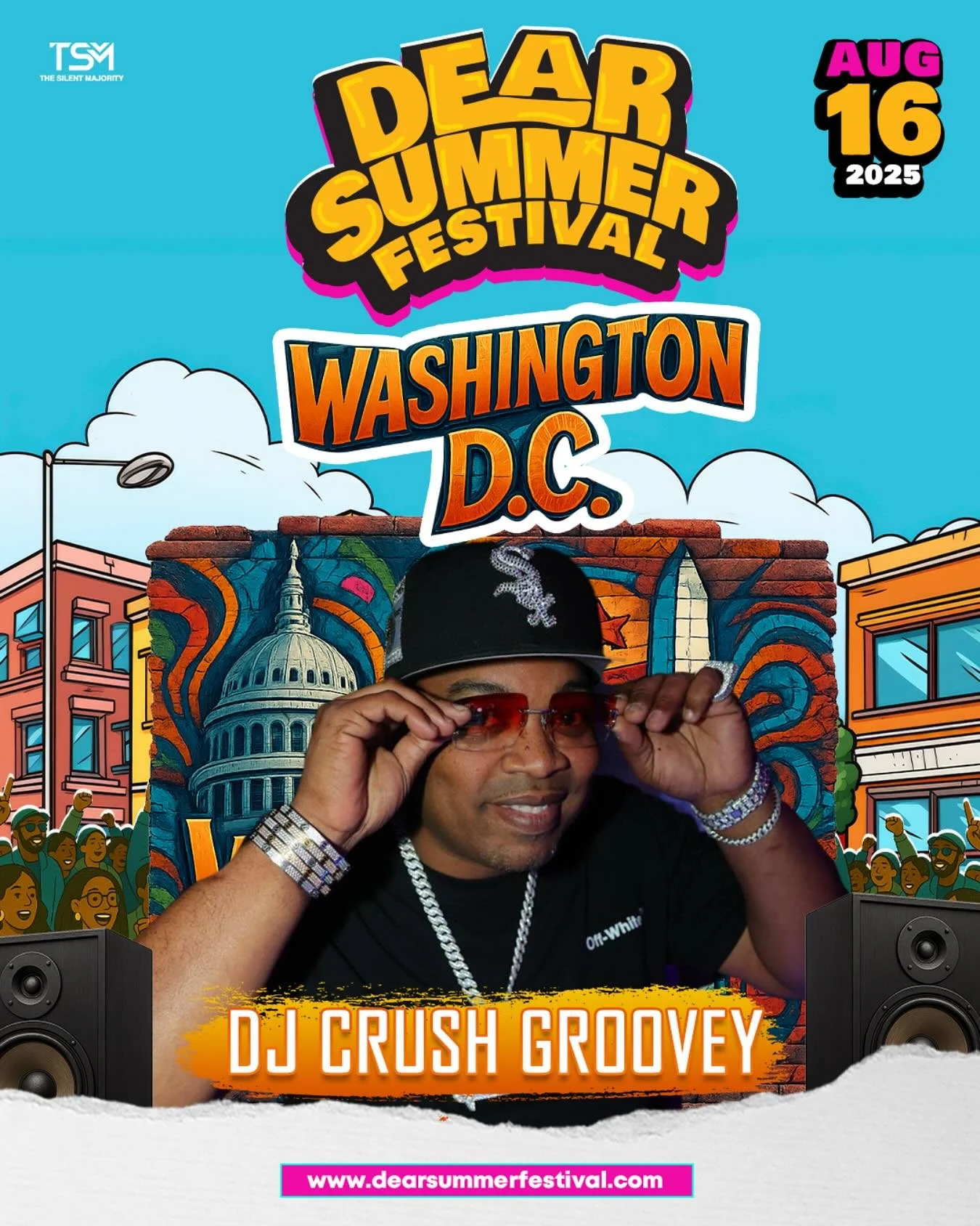 DC, Do Ya Know What Time It Is ⁉️🕶️💿
@crushgroovey Returning To Dear Summer Festival DC Means One Thing:
We’re Gonna Dance, Sweat, And Lose Our Voices Together Again
He Did What He Had To Do Last Year…
This Year? He’s Coming F