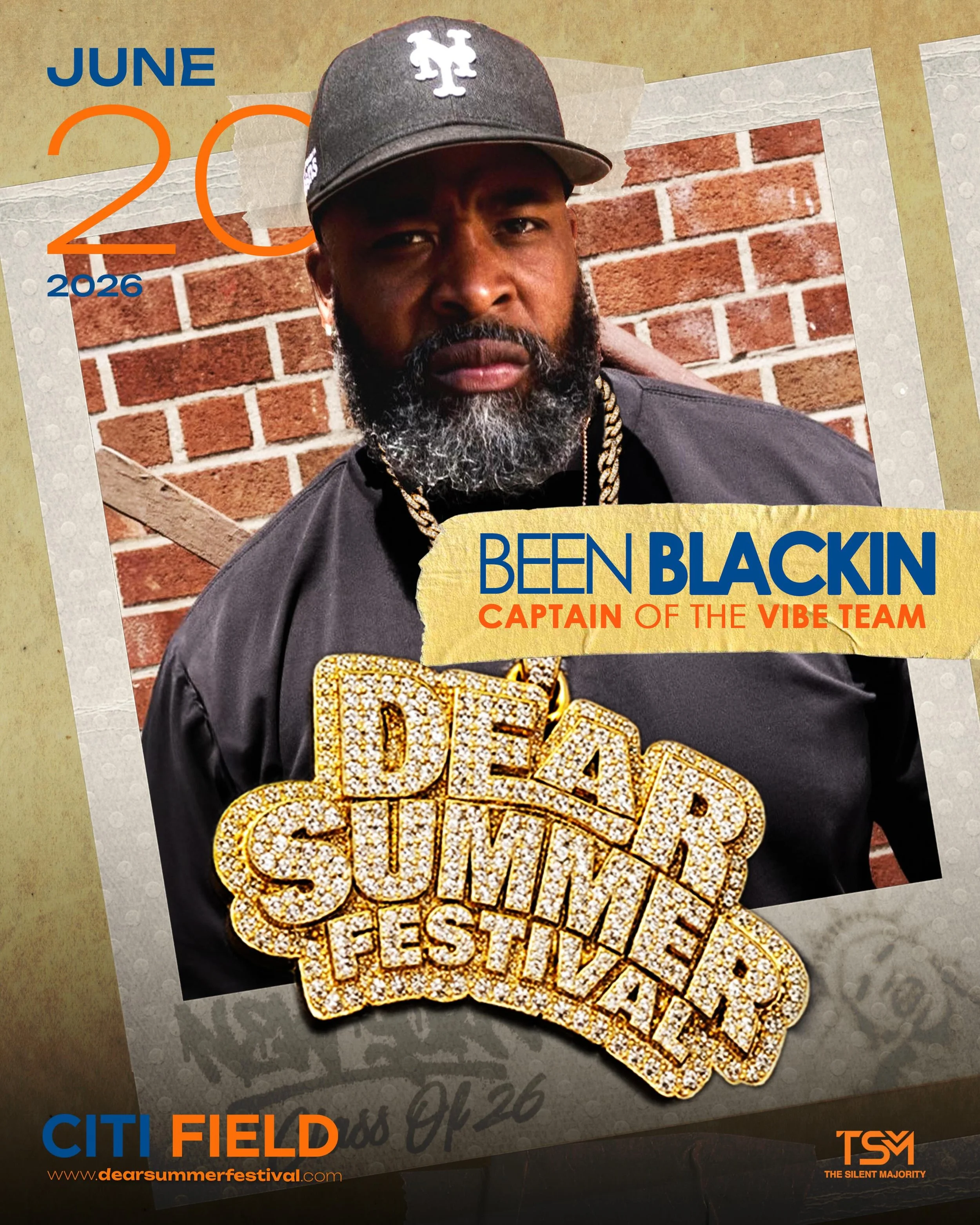NEW YORK, Meet Your Captain Of The Vibe Team 🔊🔥

When It Comes To Keeping The Energy High And The Crowd Moving, @beenblackin Understands The Assignment

From The First Record To The Last, Expect Good Music, Good Energy, And The Kind Of Summer Memor