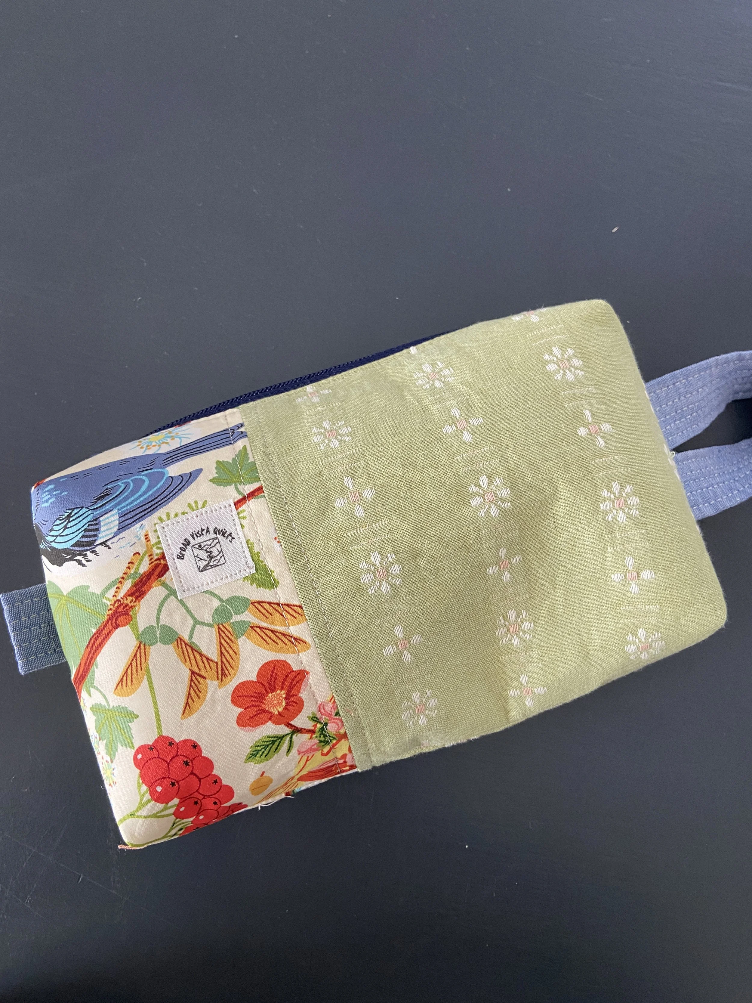 Green Flowers & Forest Toiletry Bag