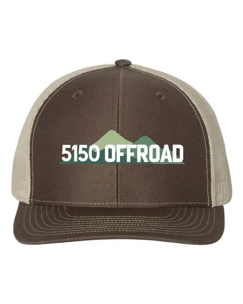 5150 Offroad Hat - Brown/Khaki