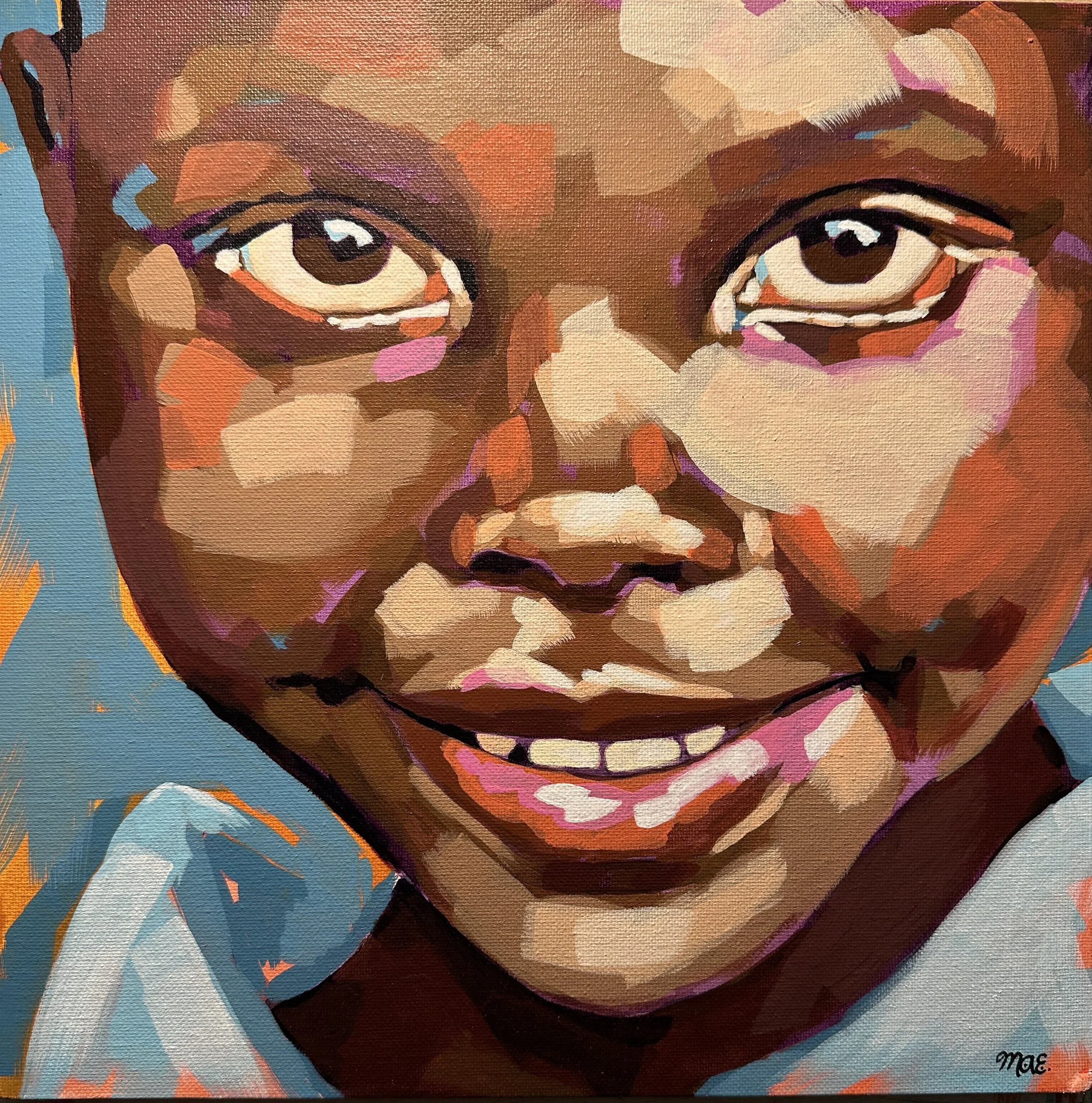 "Big Smile" Kenya Series Gallery Print