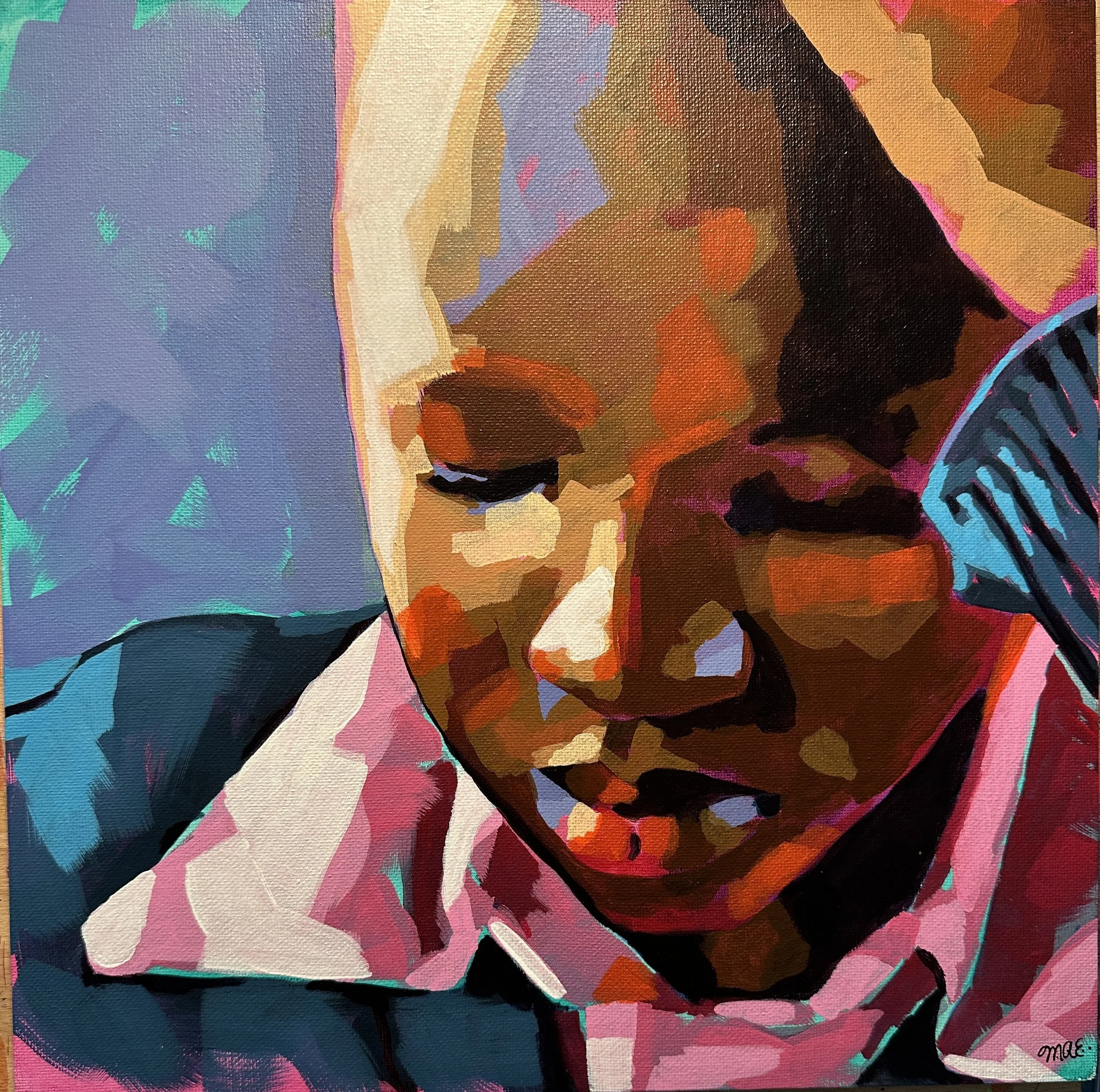 "Studying Boy" by Melissa Eddery