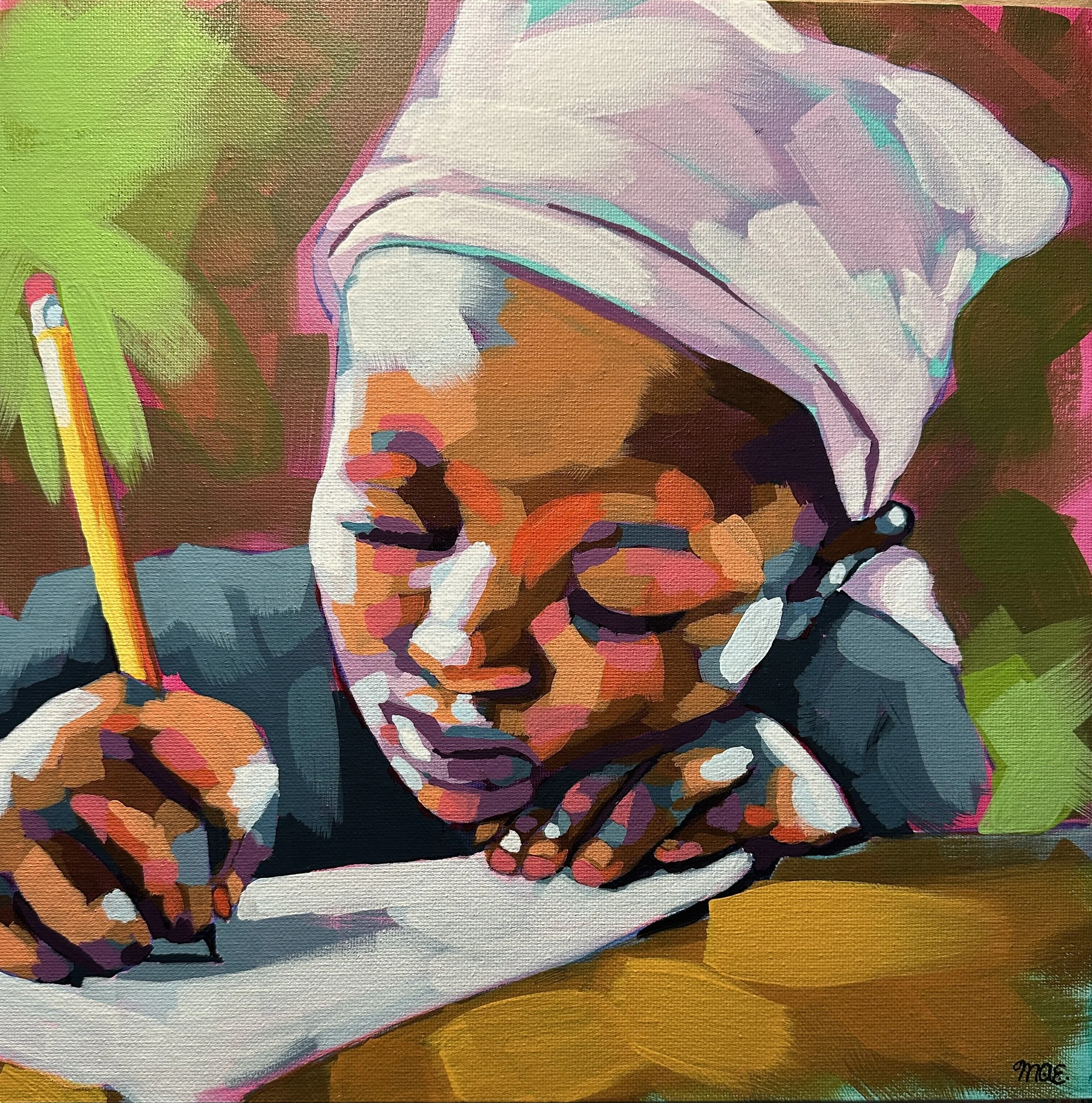 "Girl at School" Kenya Series Gallery Print