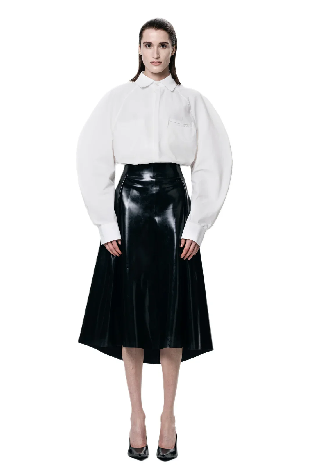Black Pleated Skirt