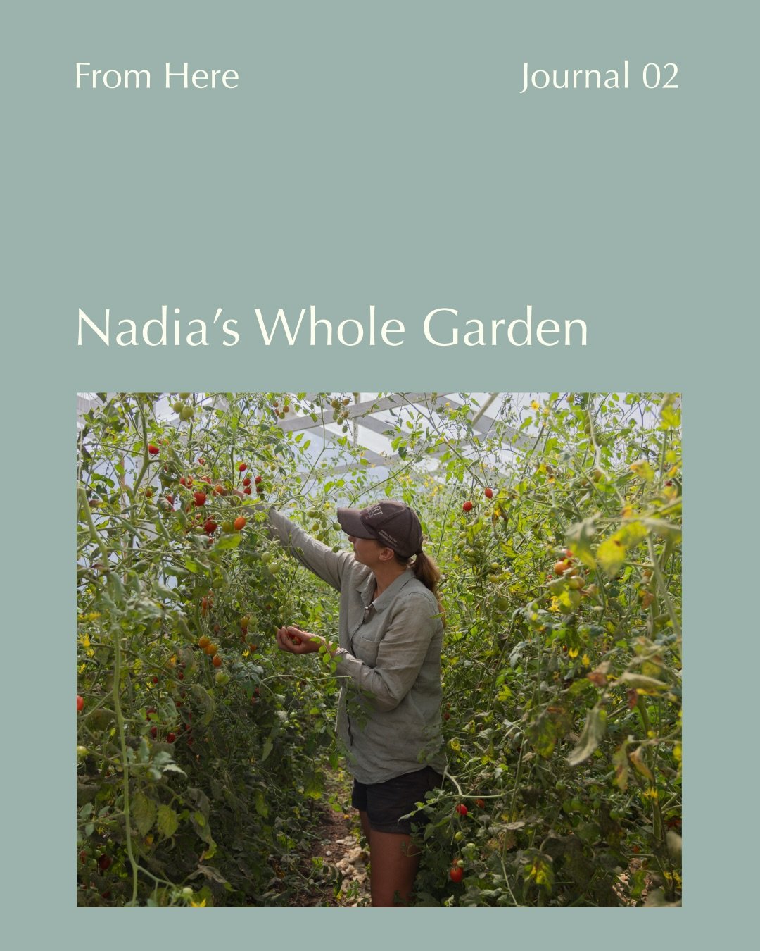 On the Journal: A story rooted in organic growing and real connection. Join us as we chat to @nadiaswholegarden as she shares her passion for growing food sustainably and her life on the coast &ndash; now up on our site.

#tutukakacoast #organic #ula