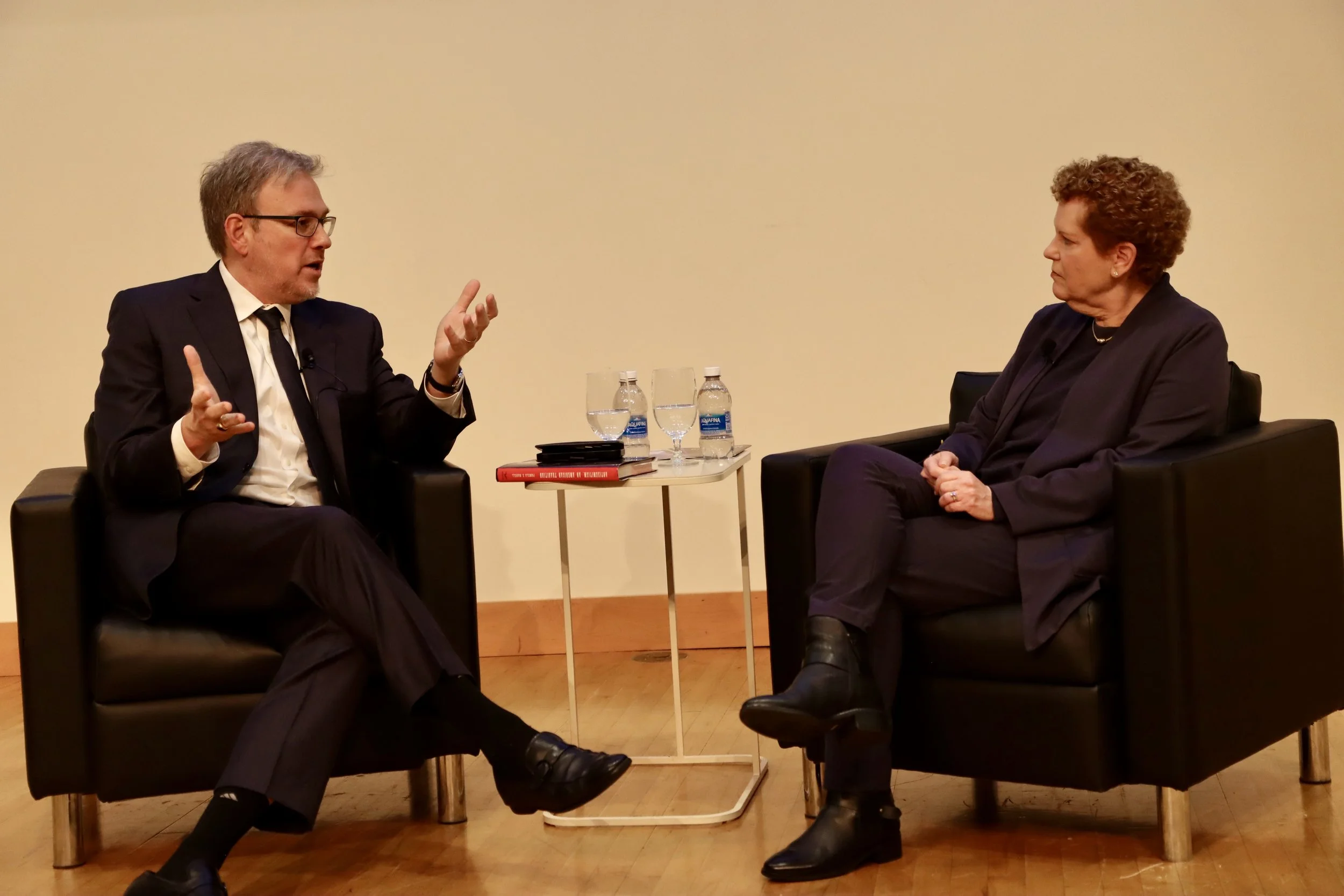 Bret Stephens and Pam Nadell in conversation