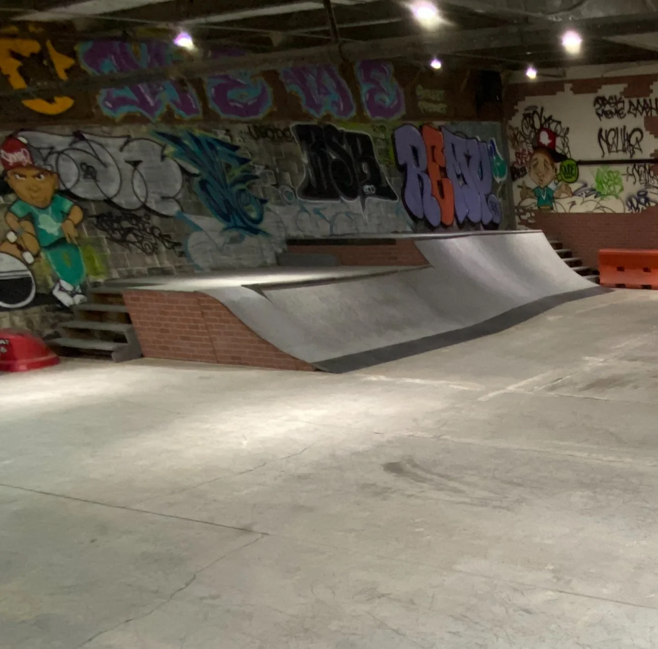 Street Section at Premises Skatepark