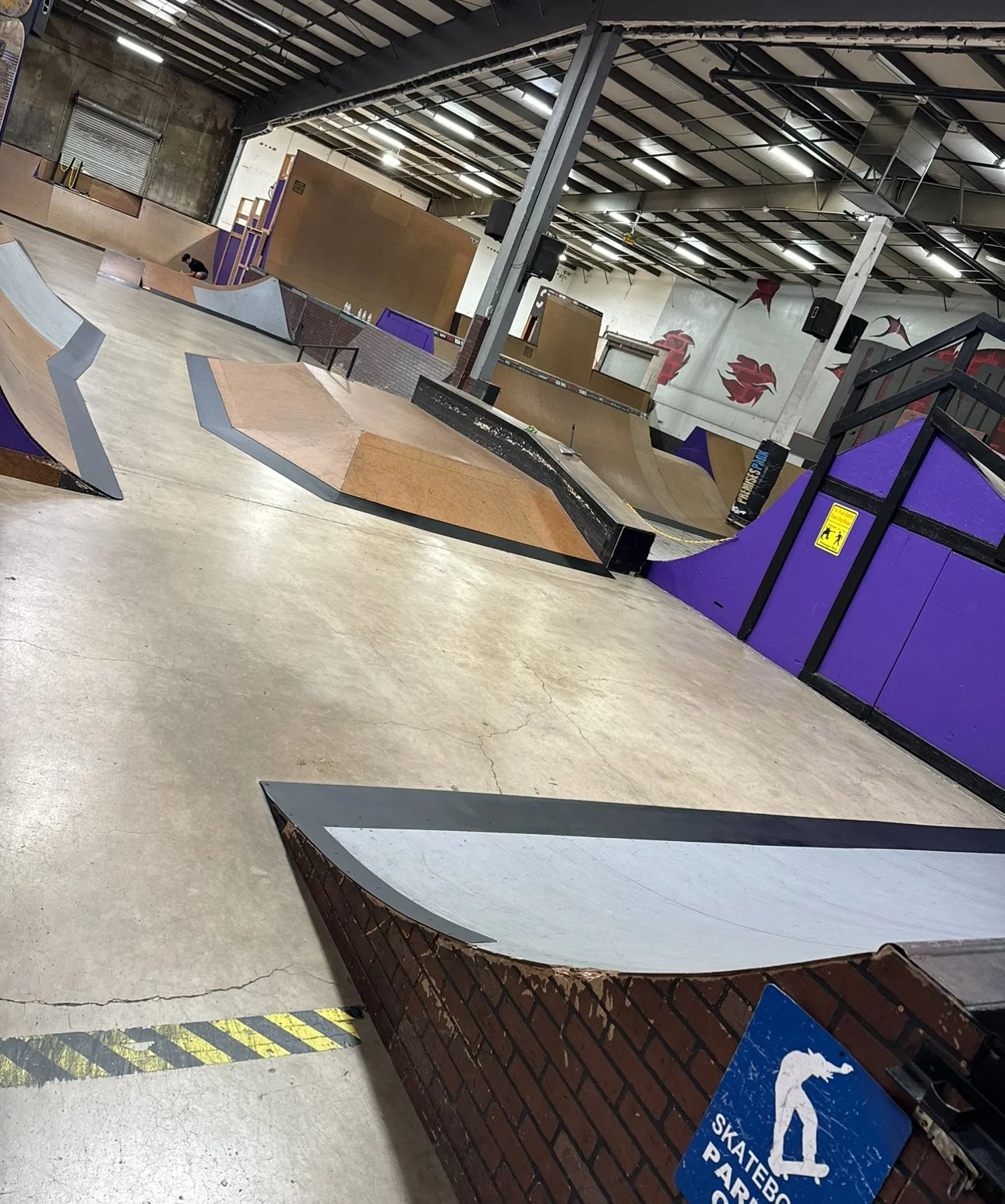 Vert Section at Premises Indoor Skatepark