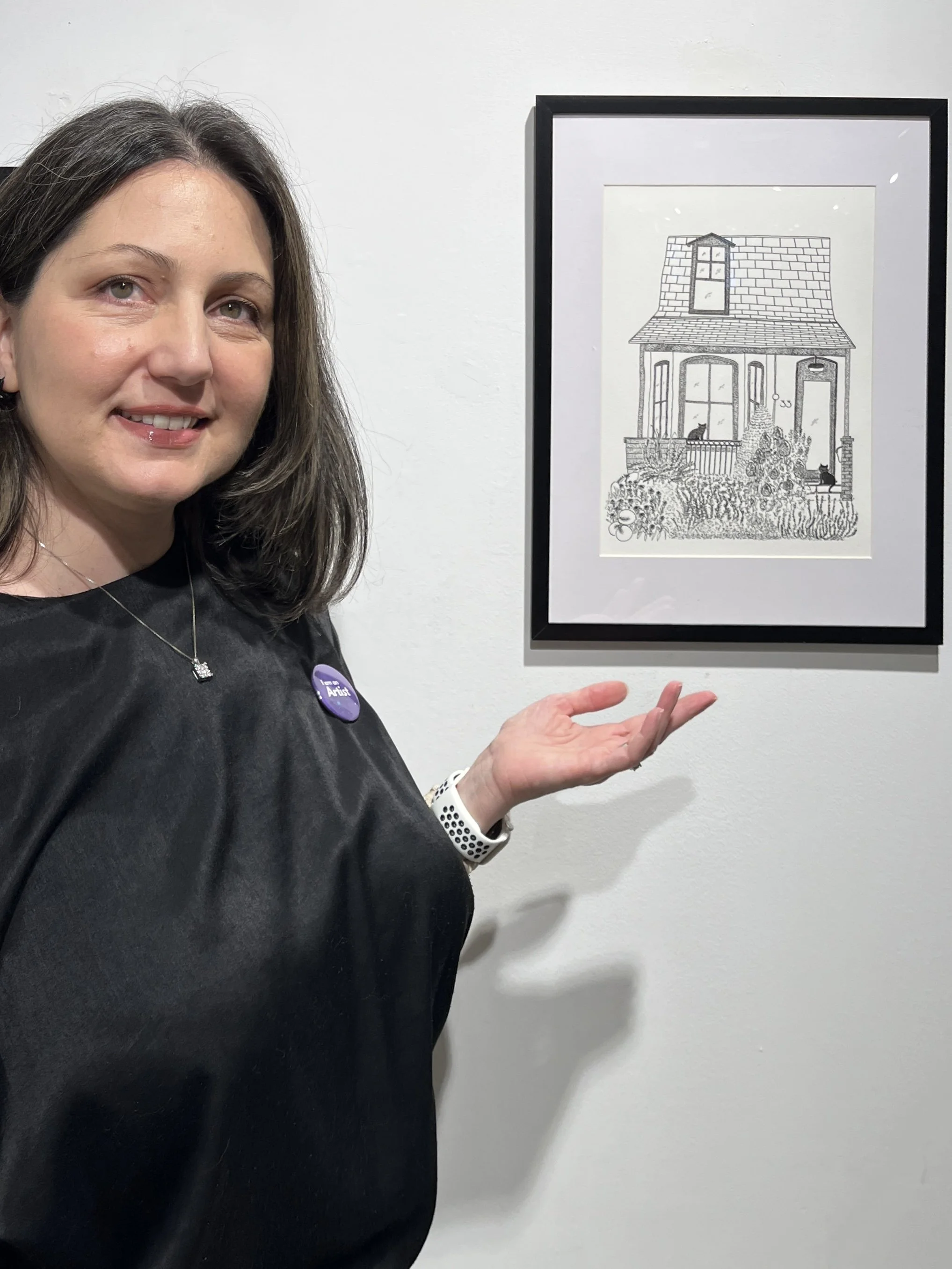 From Ink to Gallery Walls: My Second Art Exhibit Experience