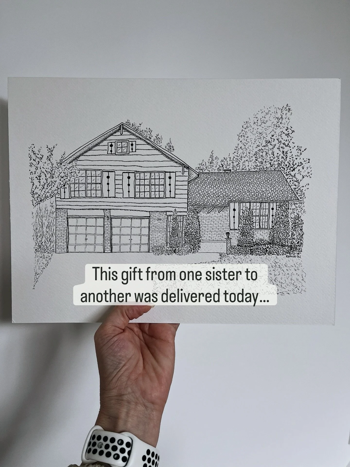 You know you&rsquo;ve hit the mark when the gift recipient calls you to share how much they love it&hellip;

&ldquo;Got me all emotional&hellip; It&rsquo;s exactly as I remember it - every detail with location and size of my trees&hellip; It will be 