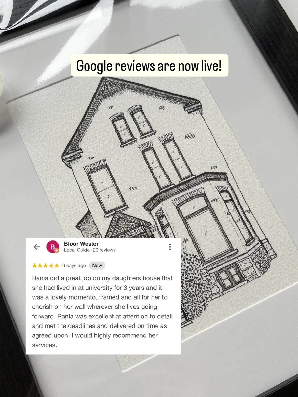 Google reviews are finally live! 

If you&rsquo;re a past client or received one of my portraits as a gift, I&rsquo;d love to hear from you. 

Comment &ldquo;review&rdquo; and I&rsquo;ll send you the link!