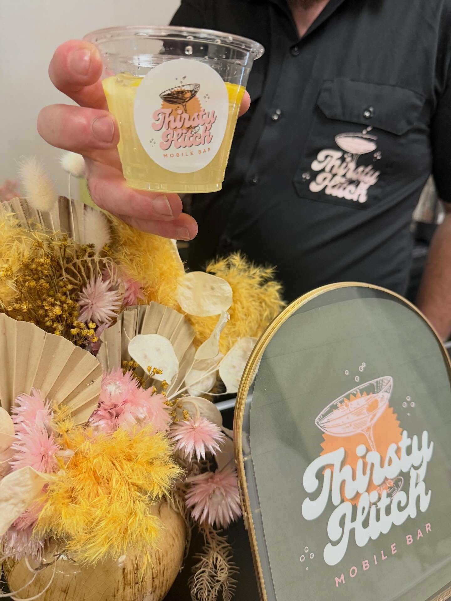 We&rsquo;re @magicalbeginnings.ptbowedshow today serving up Paloma mocktails, hot chocolate, and soft drinks to keep you hydrated while you meet all the amazing wedding vendors here @holidayinn_ptbo !