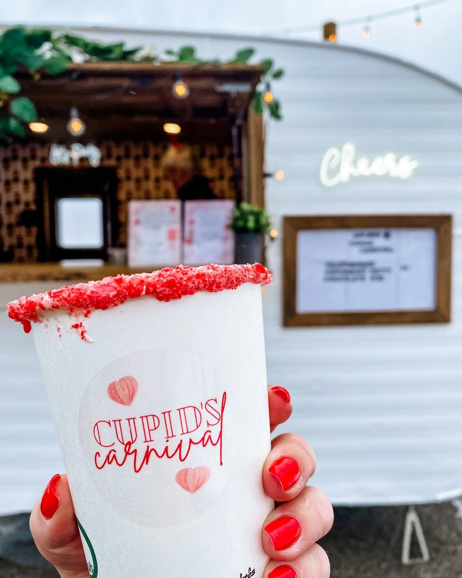 Valentine's Day is right around the corner, so it seemed like the perfect time to throw back to one of our favourite winter carnival events! After all, there's nothing more romantic than white hot chocolate and a 1957 bar trailer. 💕 

 #cocktailsofi