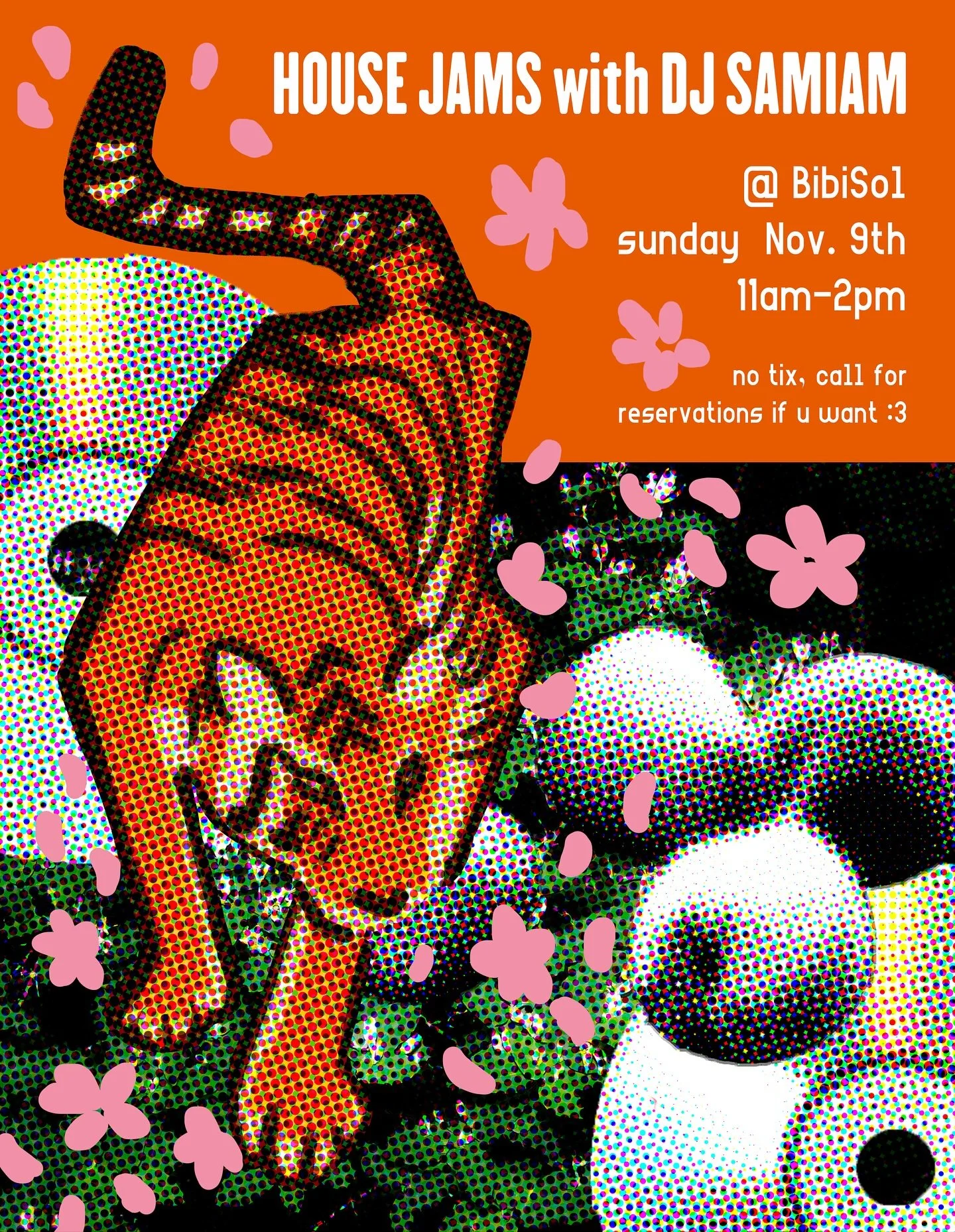 Brunch, elevated. ✨
Join us Sunday 11am&ndash;2pm for House Jams with DJ Samiam &mdash; a refined mix of authentic Mexican dishes, cocktails, and curated house music at BibiSol. 🌿🥂