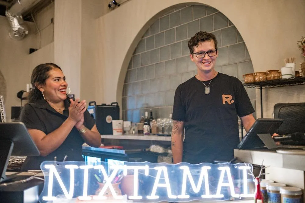 The same joy that fills our kitchen spills into nights like these - shared laughter, warmth, and the love of what we do. ✨
Forever grateful for the people who make BibiSol what it is.
#Bibisol #ModernMexican #TeamBibisol  #FarmToTableSD #SmallBusines