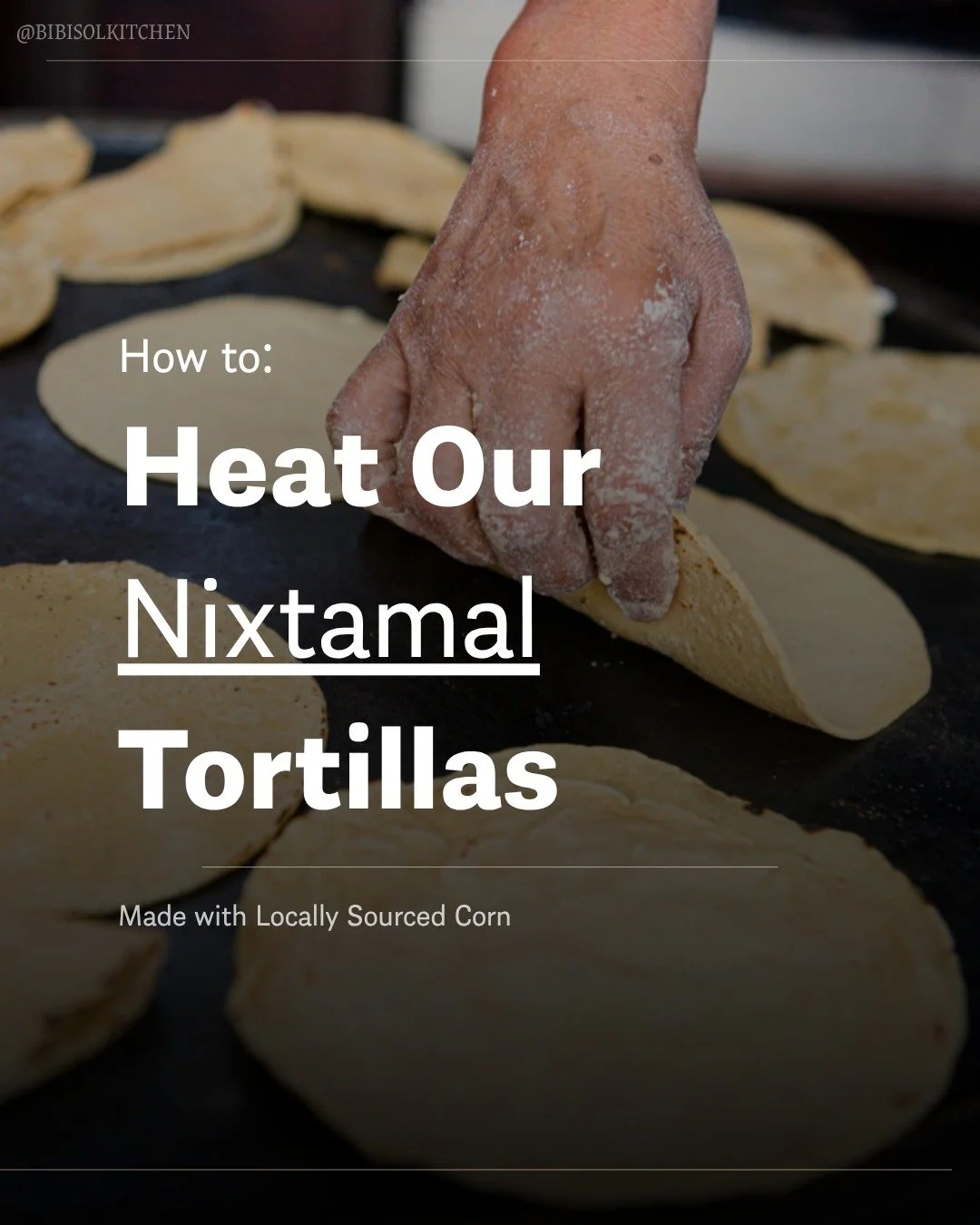 A staple in our kitchen &mdash; now available for yours 🌞

Grab our fresh nixtamal tortillas from the bodega at BibiSol or at @siouxfallscoop 🤍

#nixtamalization #smallbusiness #tortillas #supportlocal #farmtotable #southdakota