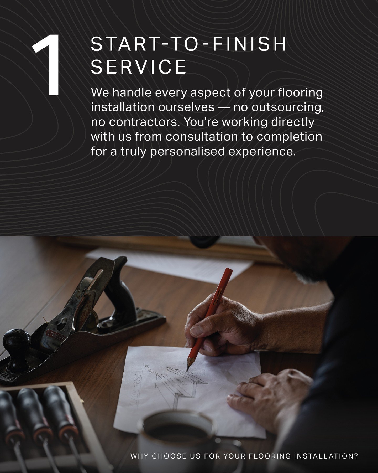 Thinking about timber flooring? ⁠
⁠
Here&rsquo;s why builders, architects, and homeowners choose OakCraft Floors, and why you should too.⁠
⁠
From flawless installs to precision prep and a team that never outsources, we bring expert craftsmanship ever