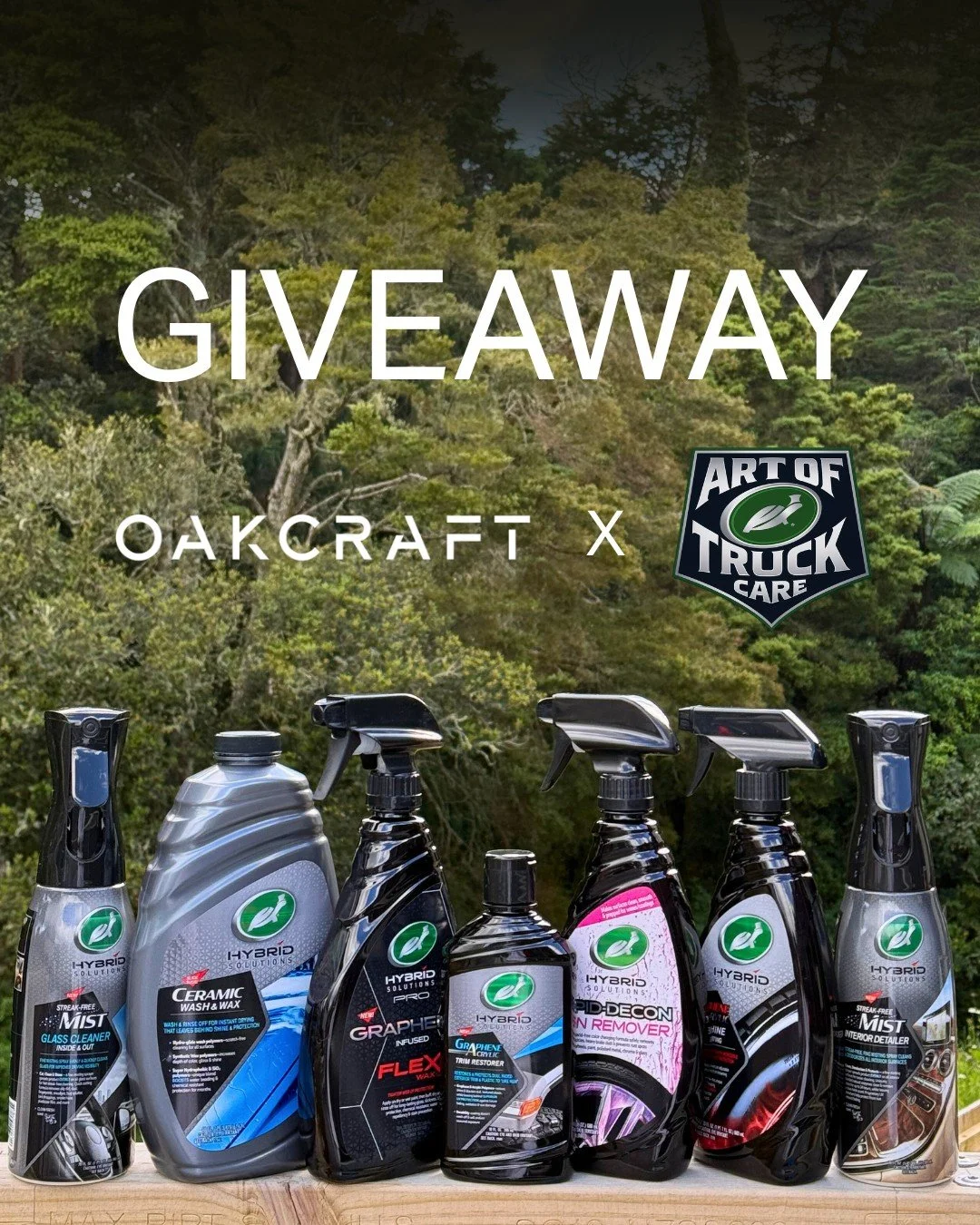 GIVEAWAY TIME

We&rsquo;re hooking up one lucky winner with a full set of Turtle Wax gear worth $250, to keep their ride looking sharp.

Whether you&rsquo;re rolling up to site or heading out for the weekend, a clean truck says it all.

What you&rsqu