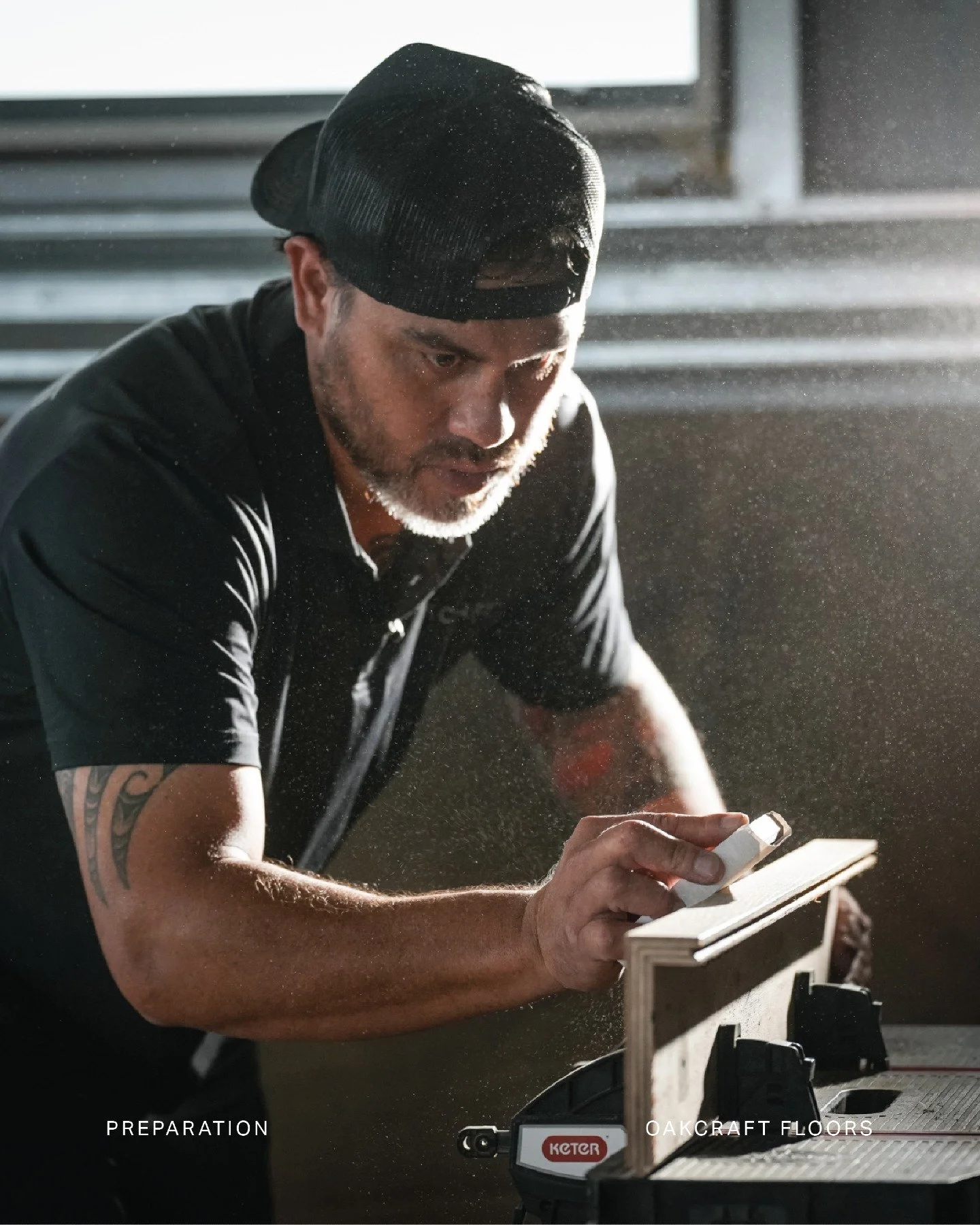 Before a single board is laid, there&rsquo;s a lot that happens behind the scenes.

Every OakCraft floor starts with planning, measuring the entire space, running stringlines, checking the knots, and sorting through each board to make sure the tones 