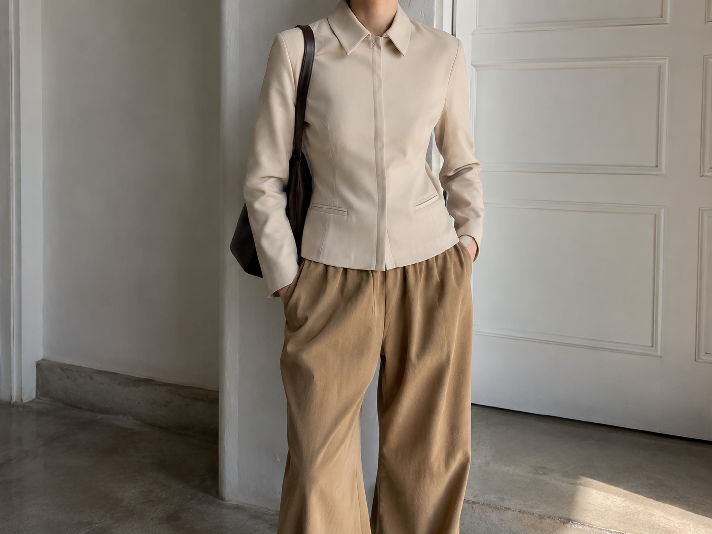 Why Cinched Waist Jackets Are Everywhere Right Now (And Why They're So Flattering)