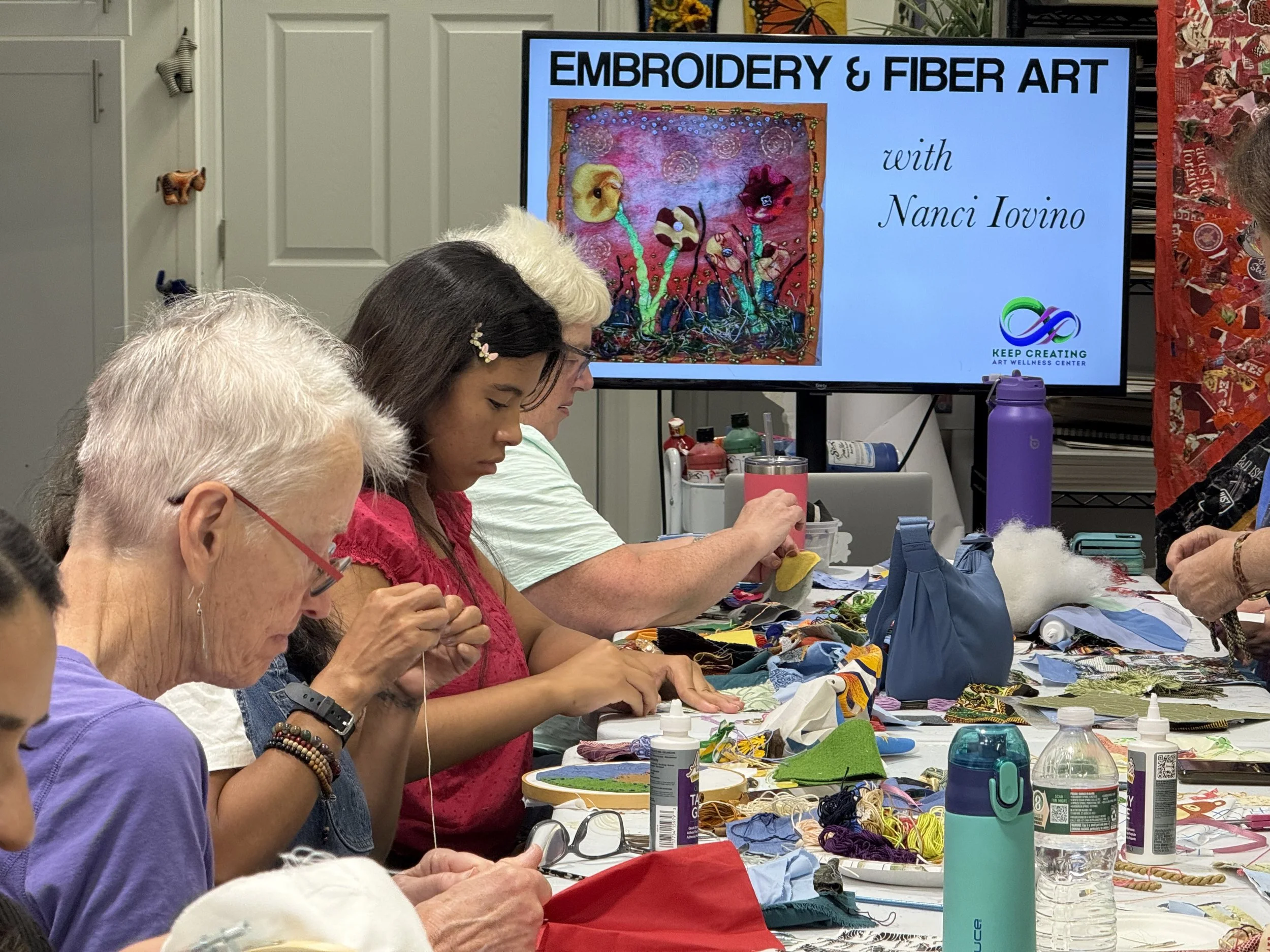 May 22nd Embroidery & Fiber Art