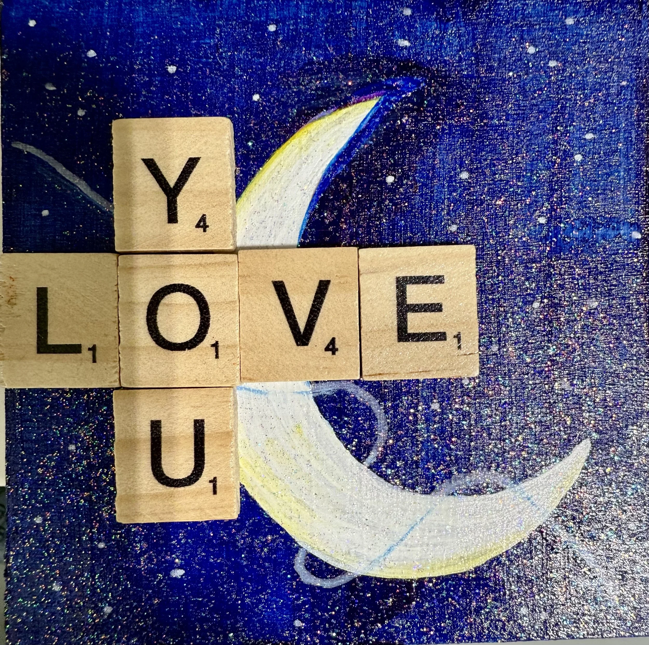 March 20th Scrabble Tile Art